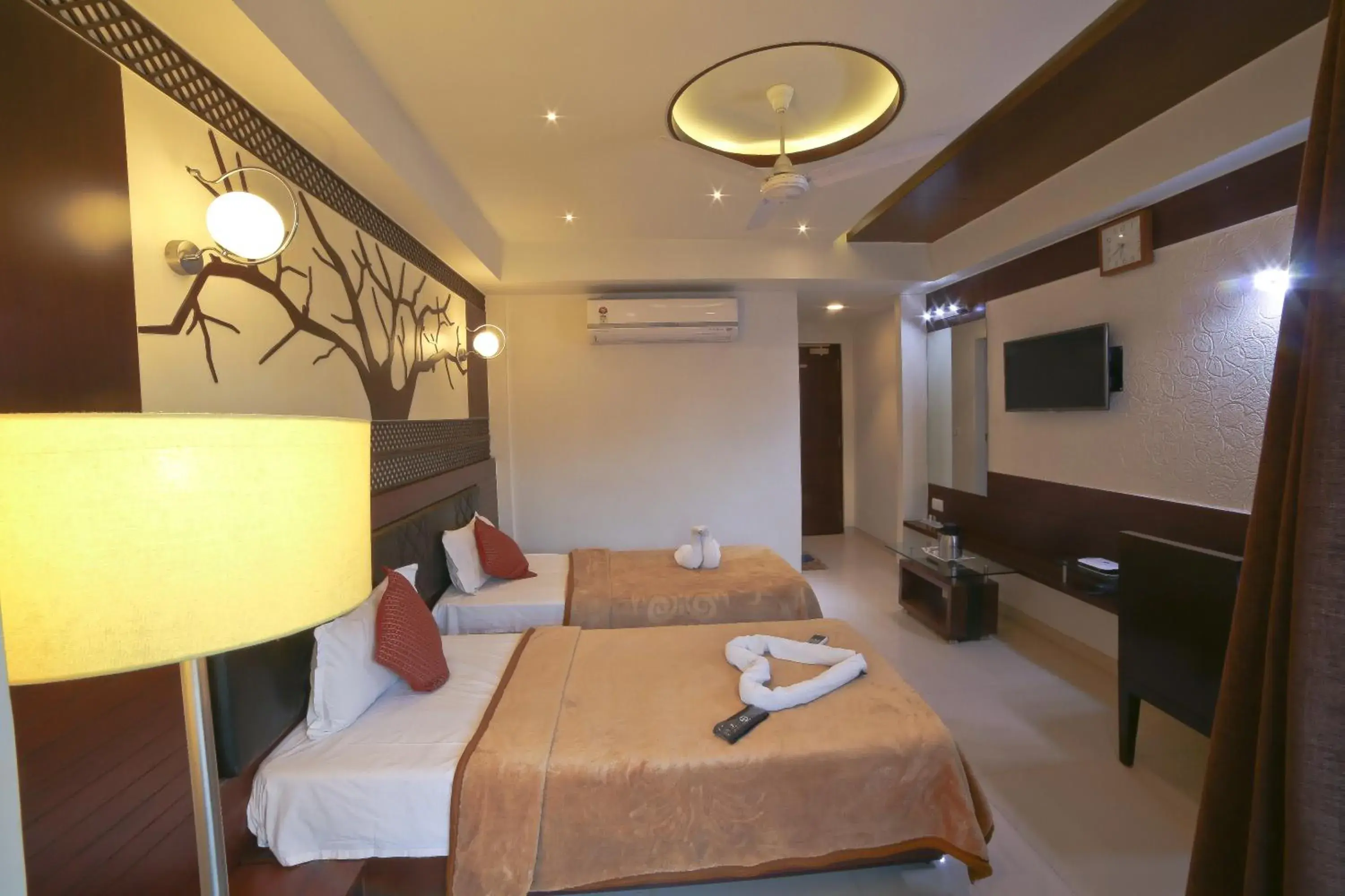 Photo of the whole room, Bed in Hotel Grand Pragati Photo of the whole room, Bed in Hotel Grand Pragati