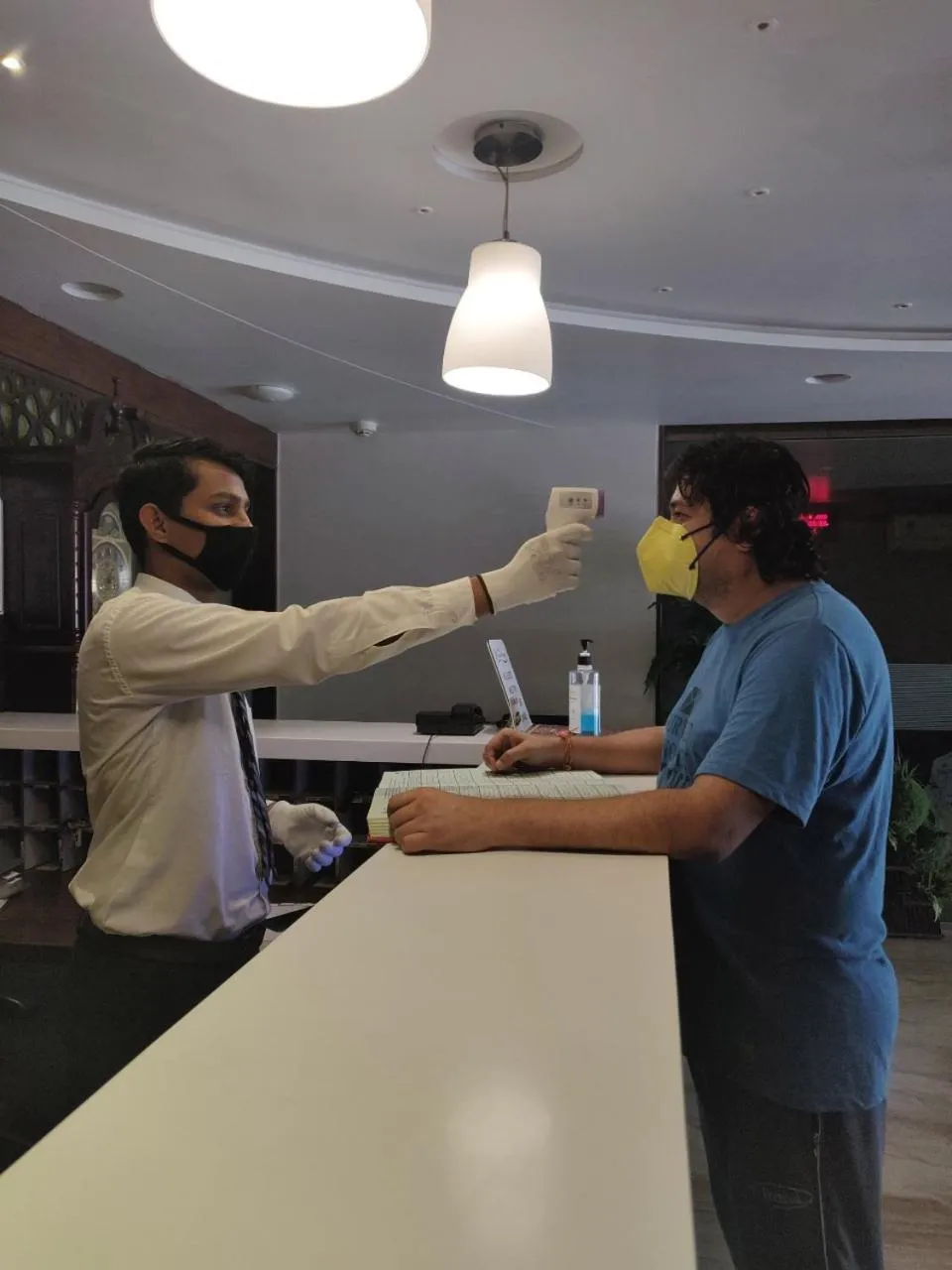 Lobby or reception in Hotel Grand Pragati