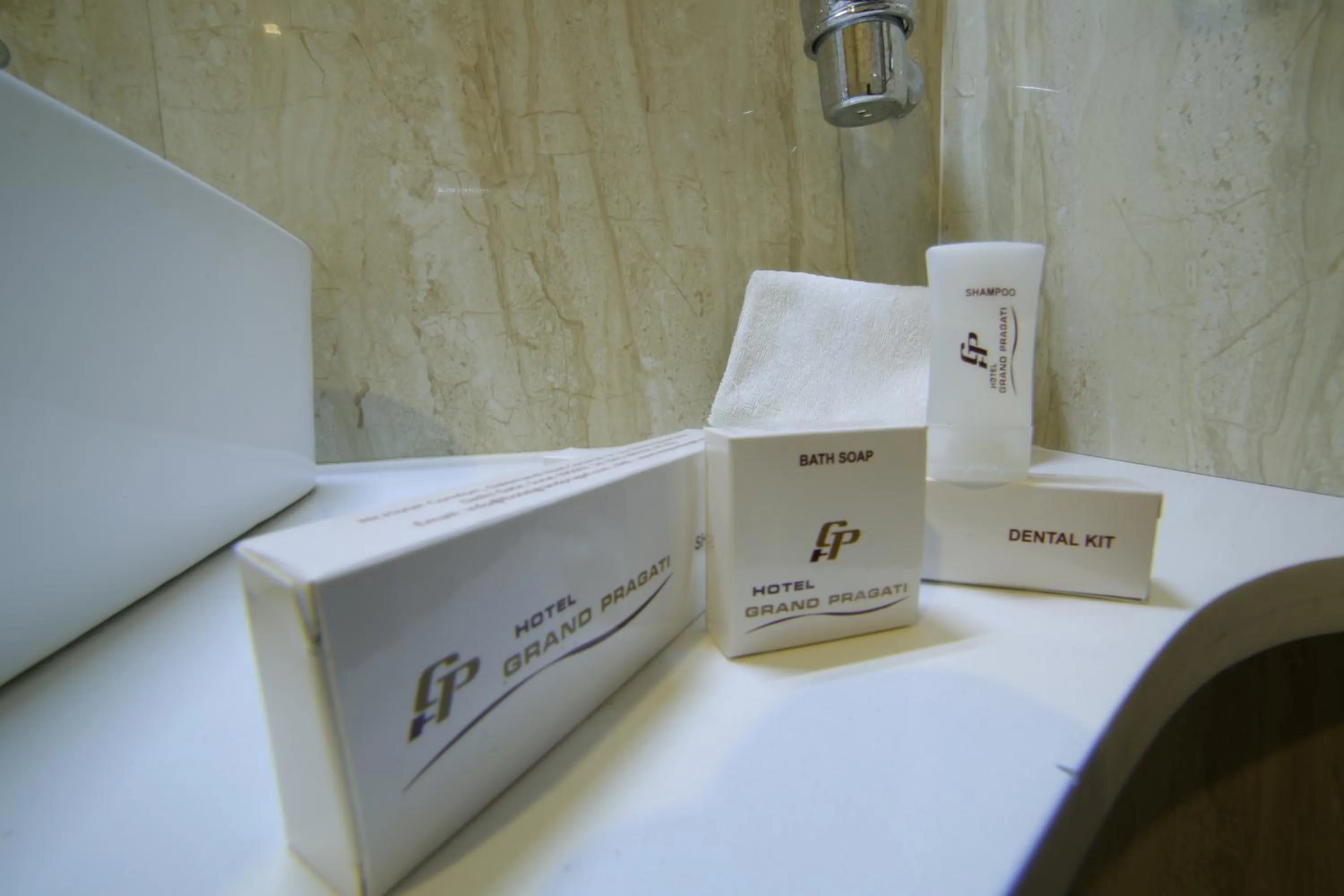 Bathroom in Hotel Grand Pragati