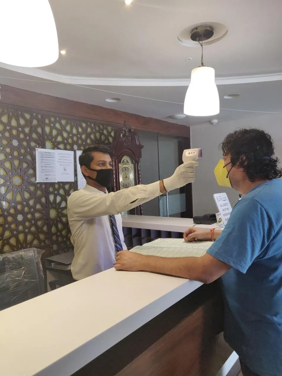 Lobby or reception in Hotel Grand Pragati