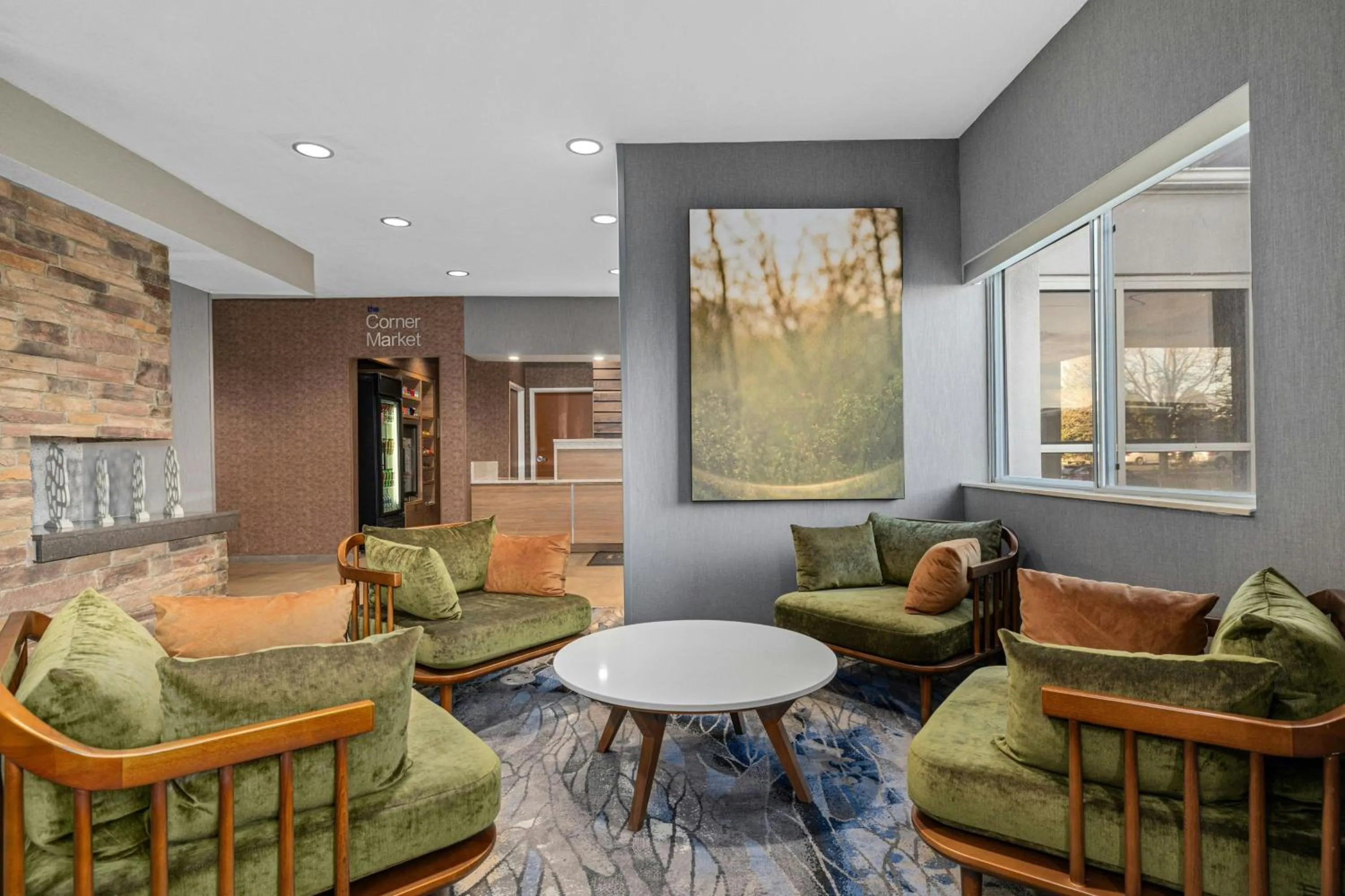 Lobby or reception in Fairfield Inn & Suites Billings