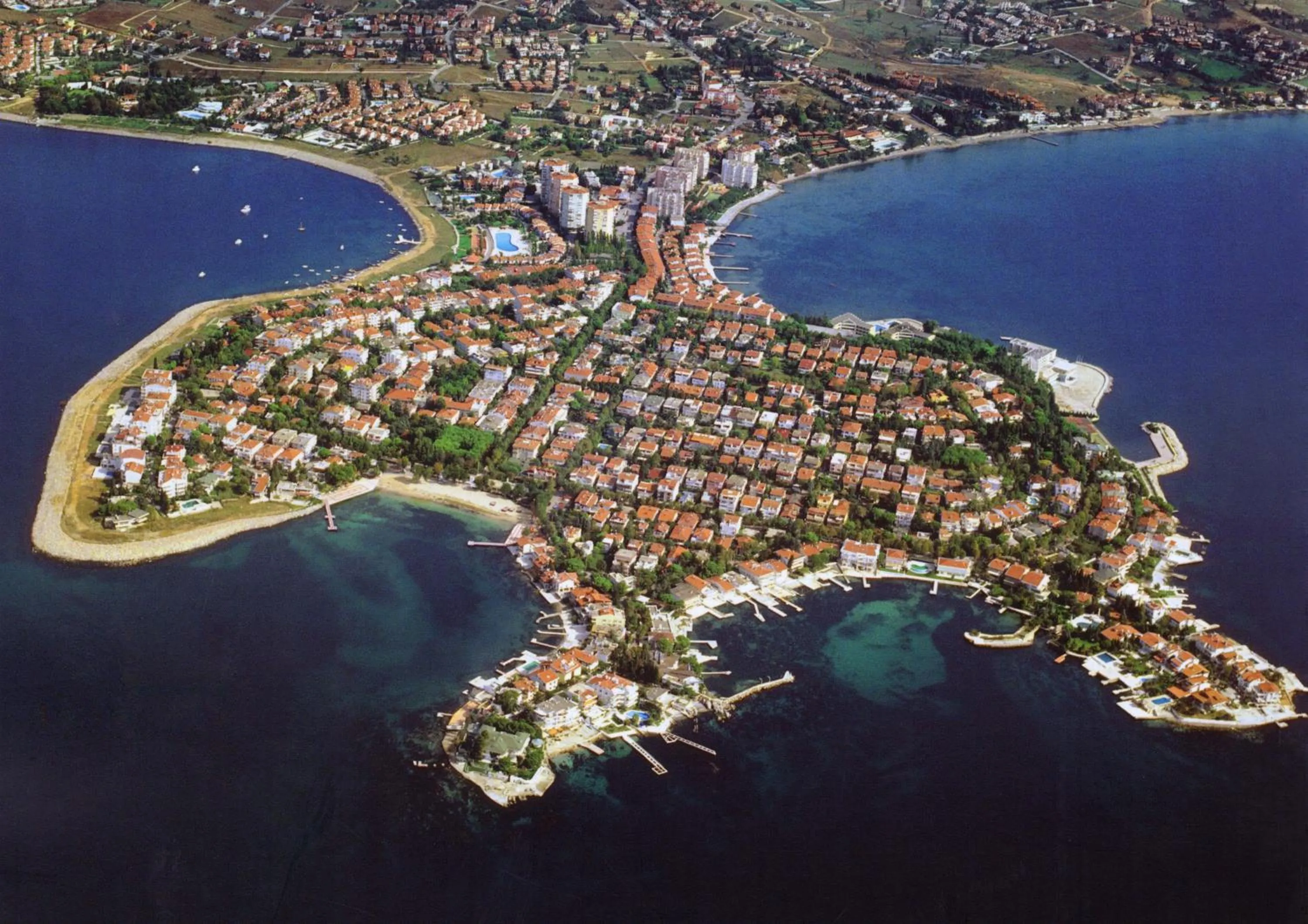 Bird's eye view in Hotel Hegsagone Marine Asia