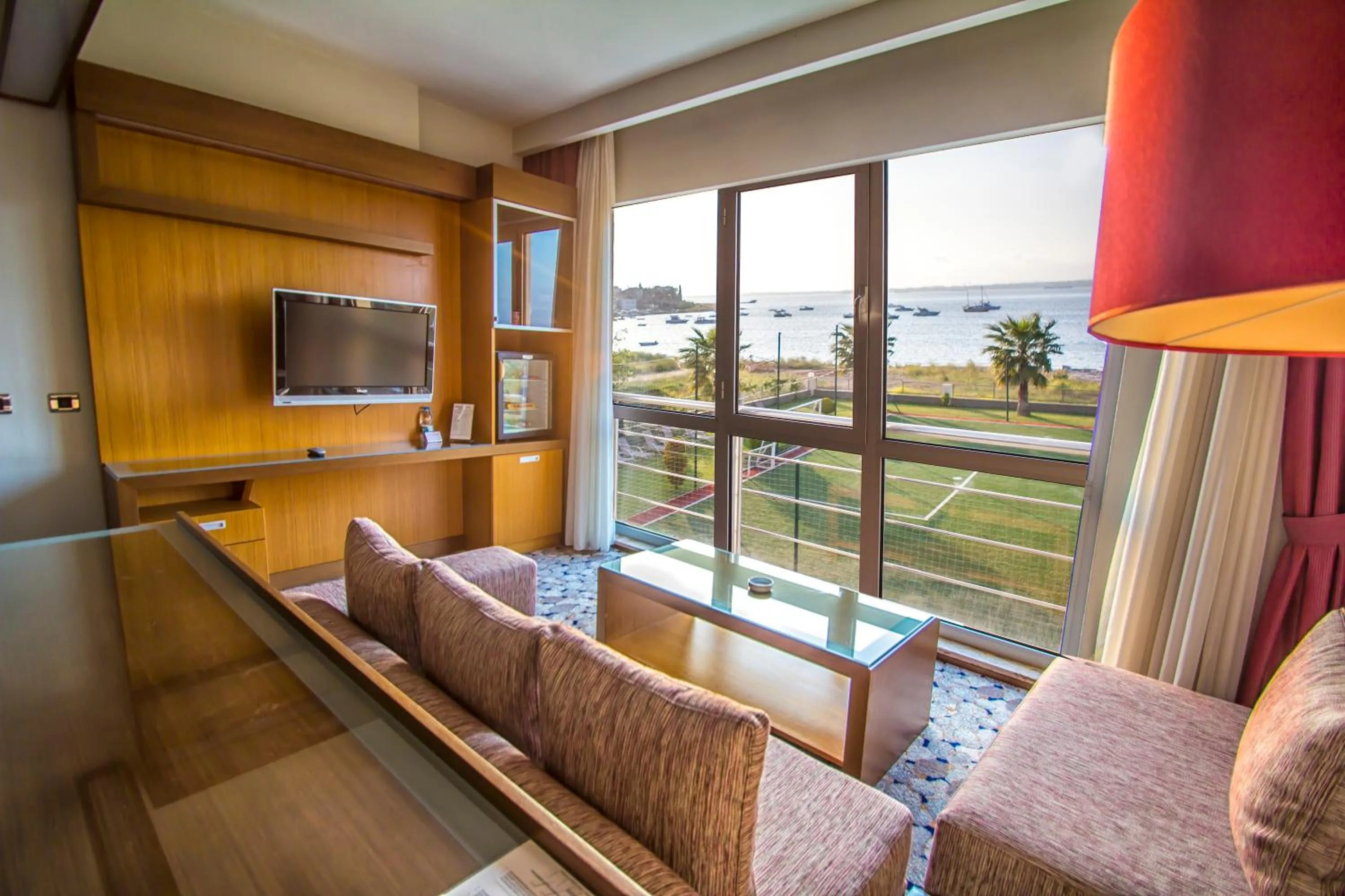 Living room in Hotel Hegsagone Marine Asia