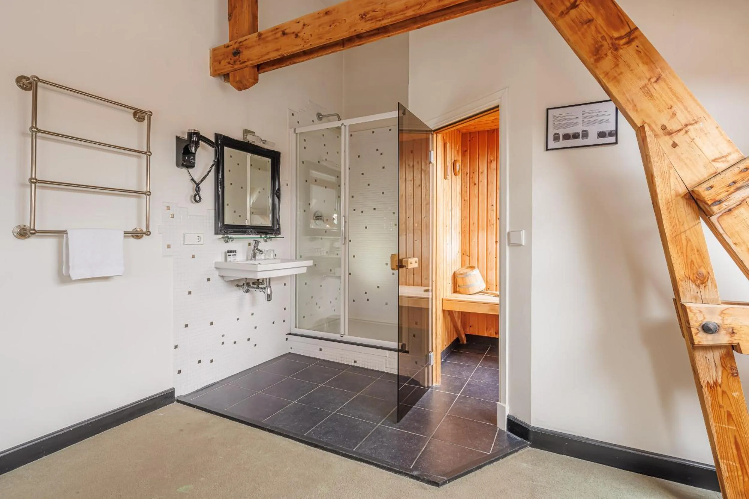 Toilet in Grand Hotel Alkmaar