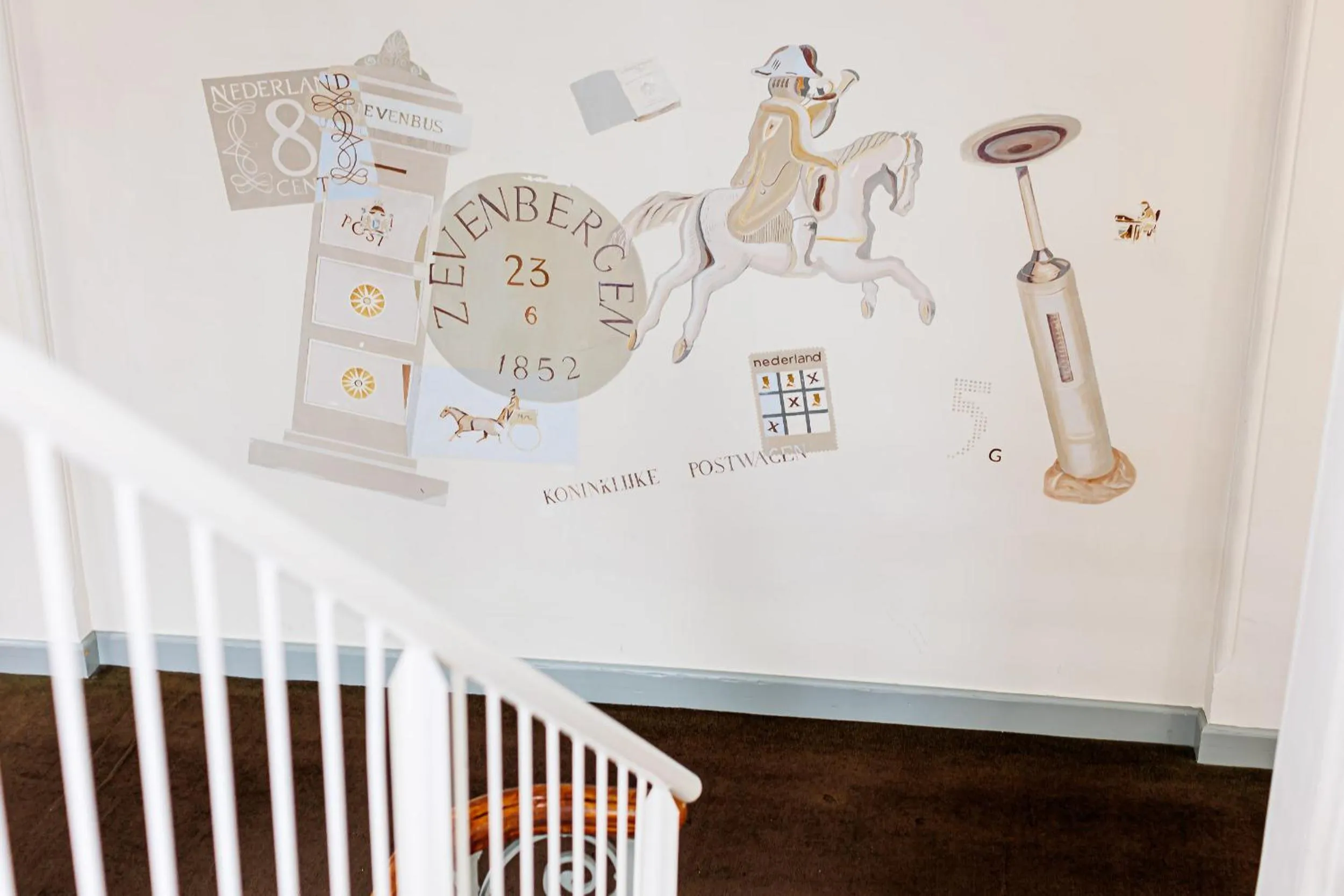 Decorative detail in Grand Hotel Alkmaar