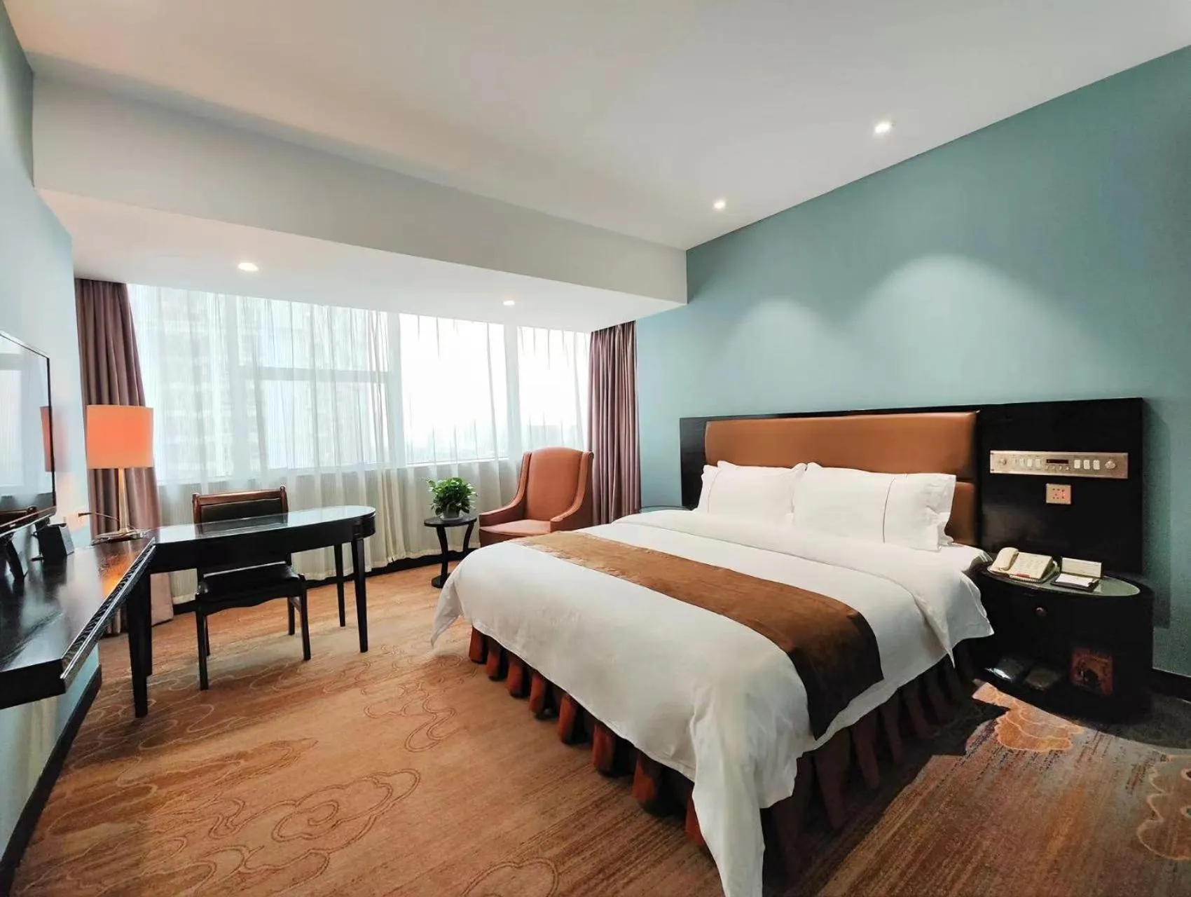 Photo of the whole room in Skyline Plaza Hotel Guangzhou