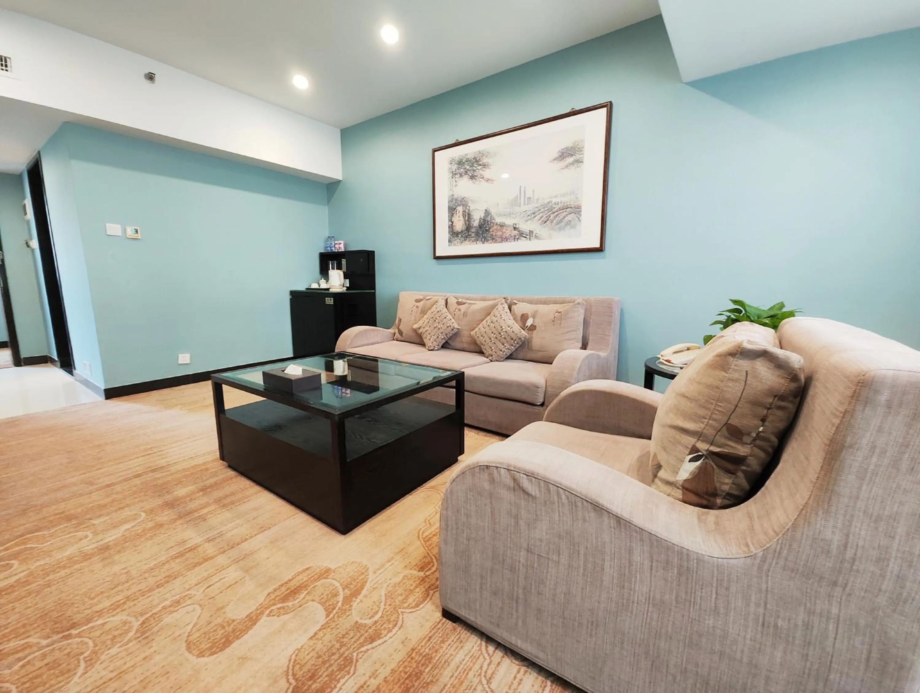 Living room in Skyline Plaza Hotel Guangzhou