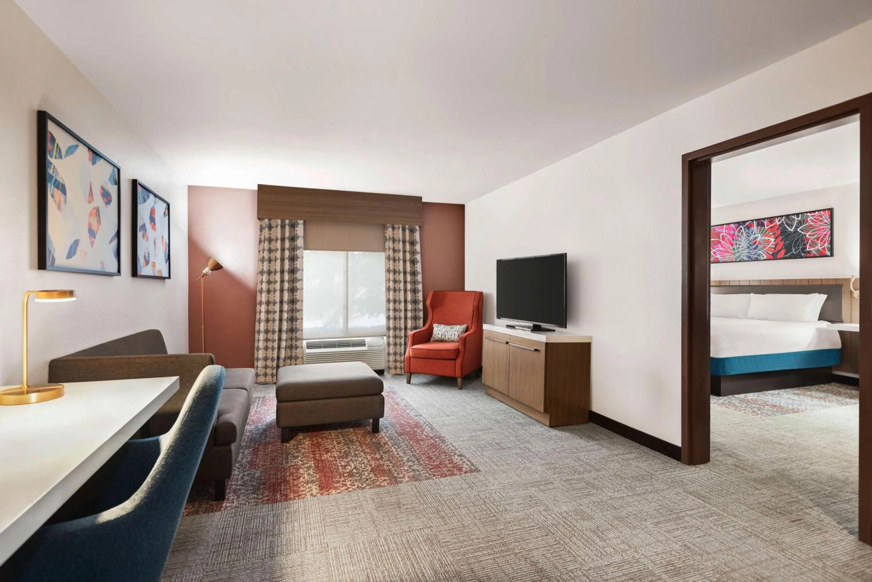 Living room, Bed in Hilton Garden Inn Atlanta South-McDonough