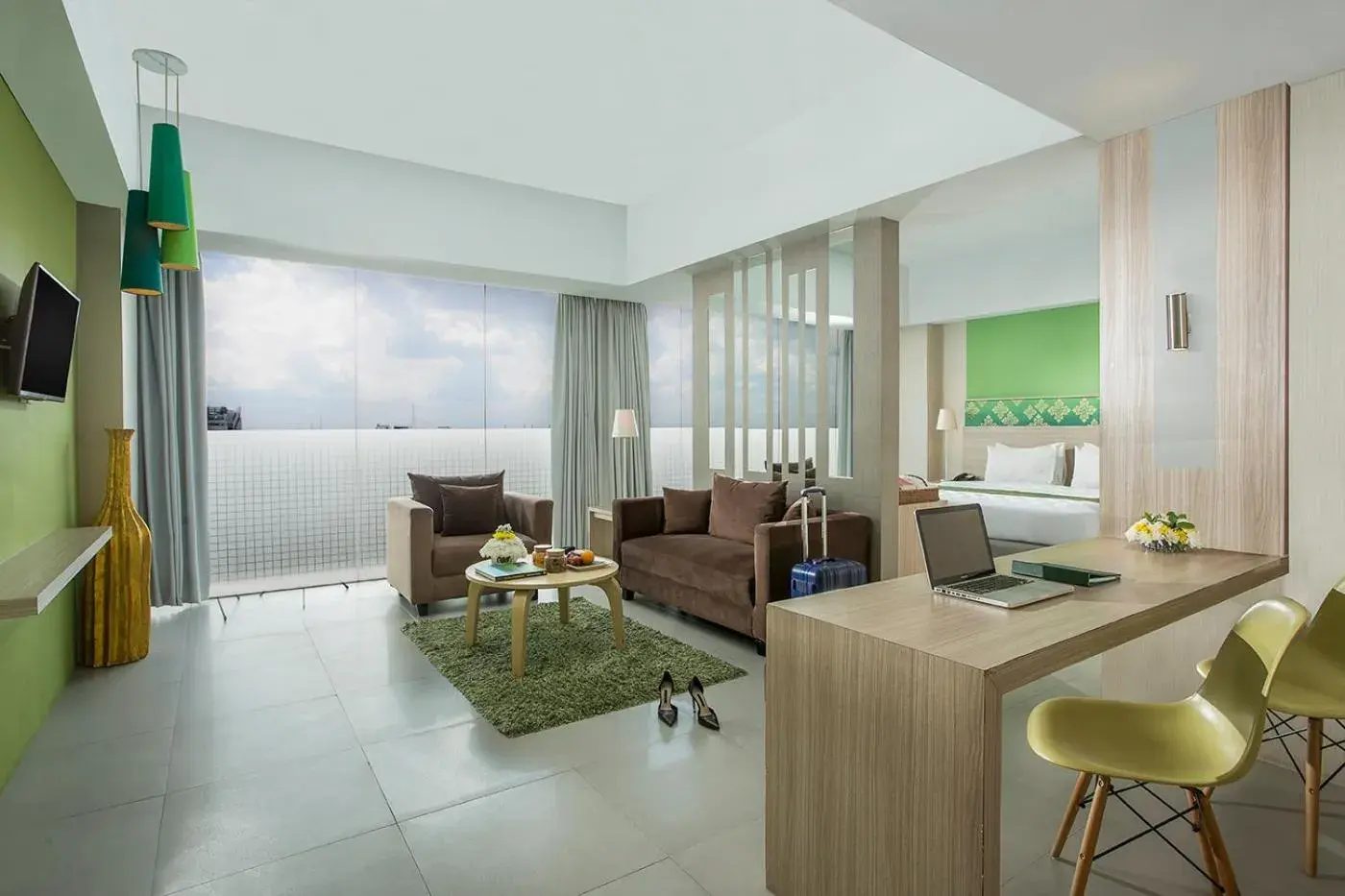 Living room in KHAS Pekanbaru Hotel Living room in KHAS Pekanbaru Hotel