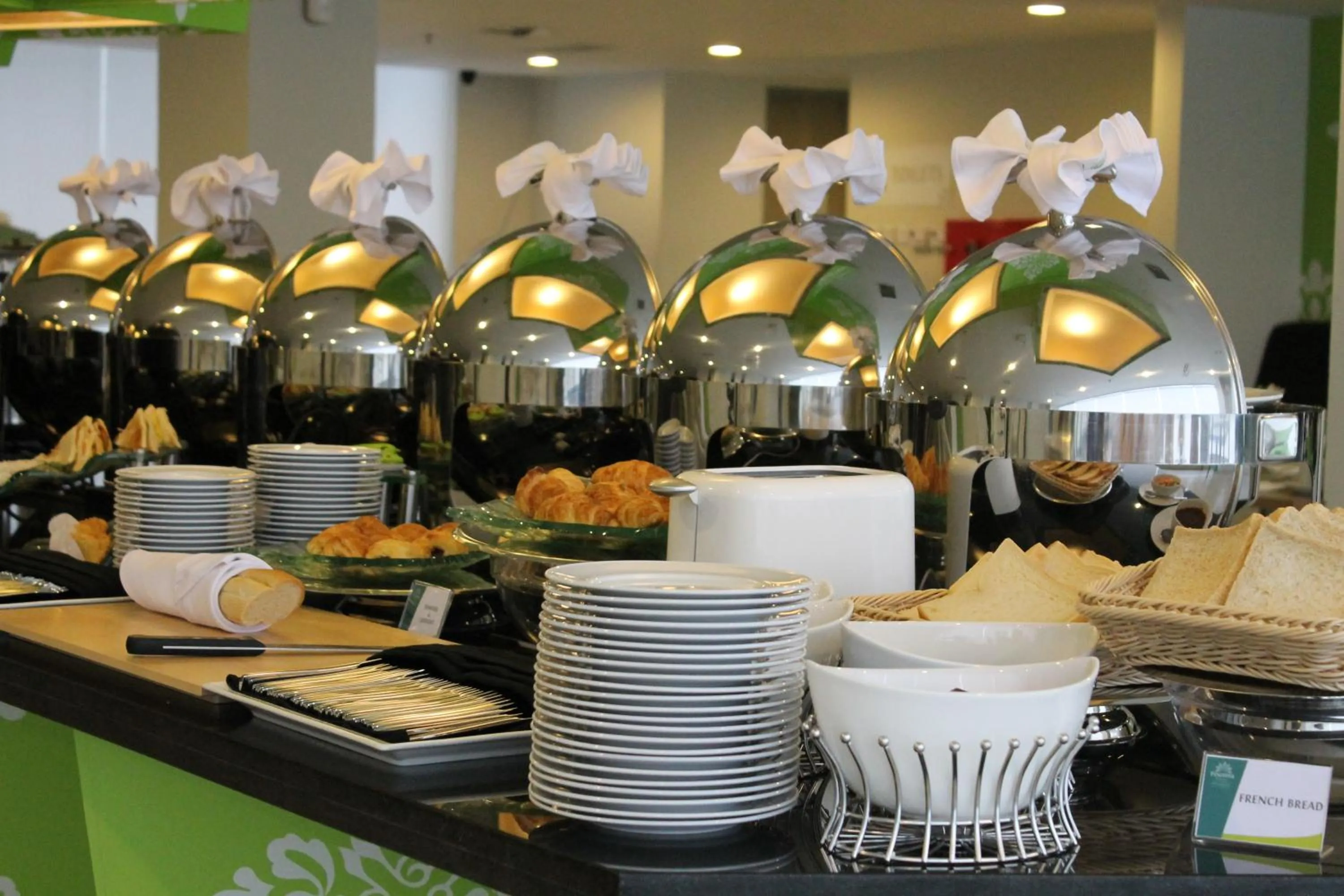 Buffet breakfast in KHAS Pekanbaru Hotel