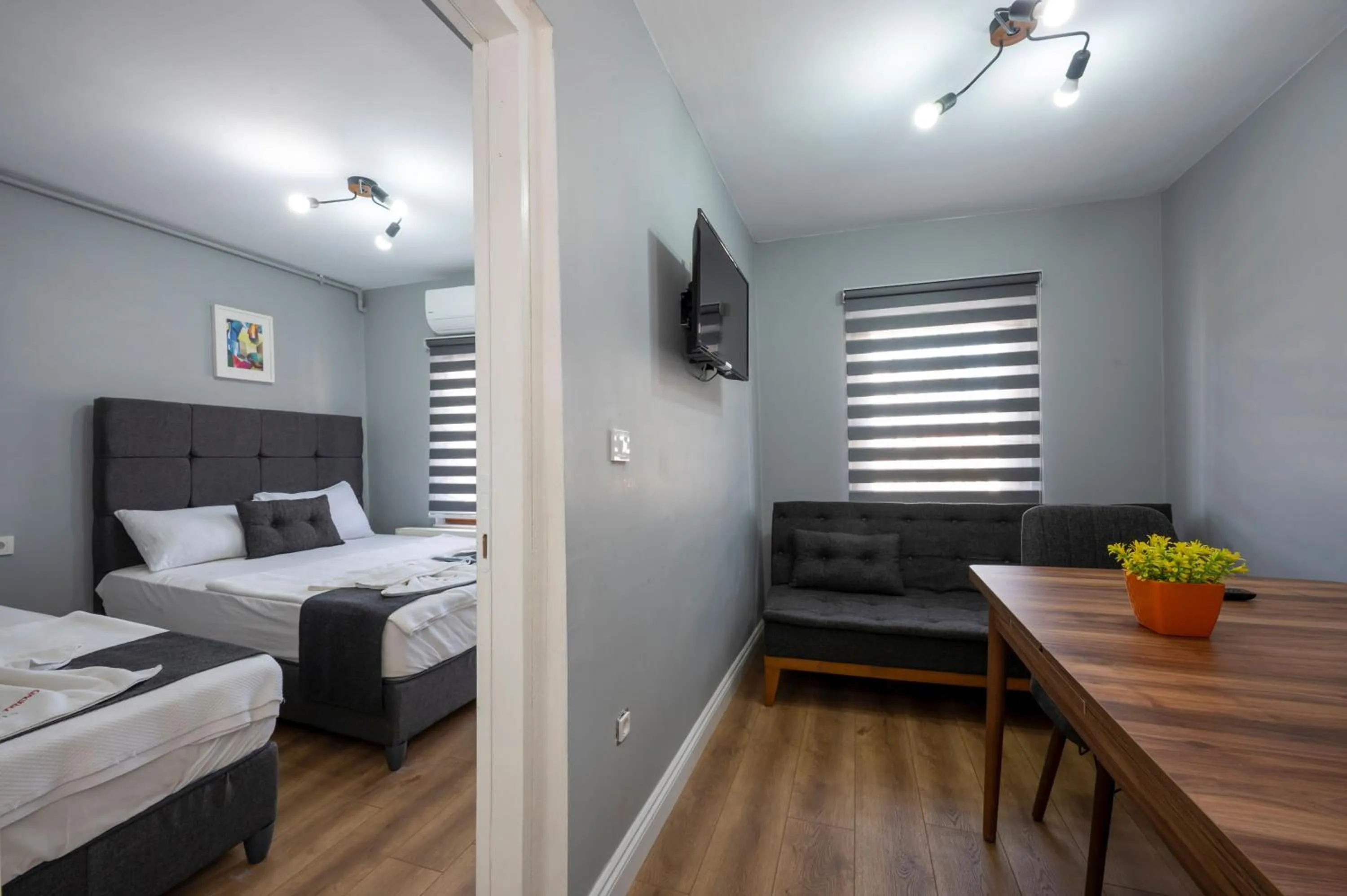 Living room, Bed in Taxim Trend Apart