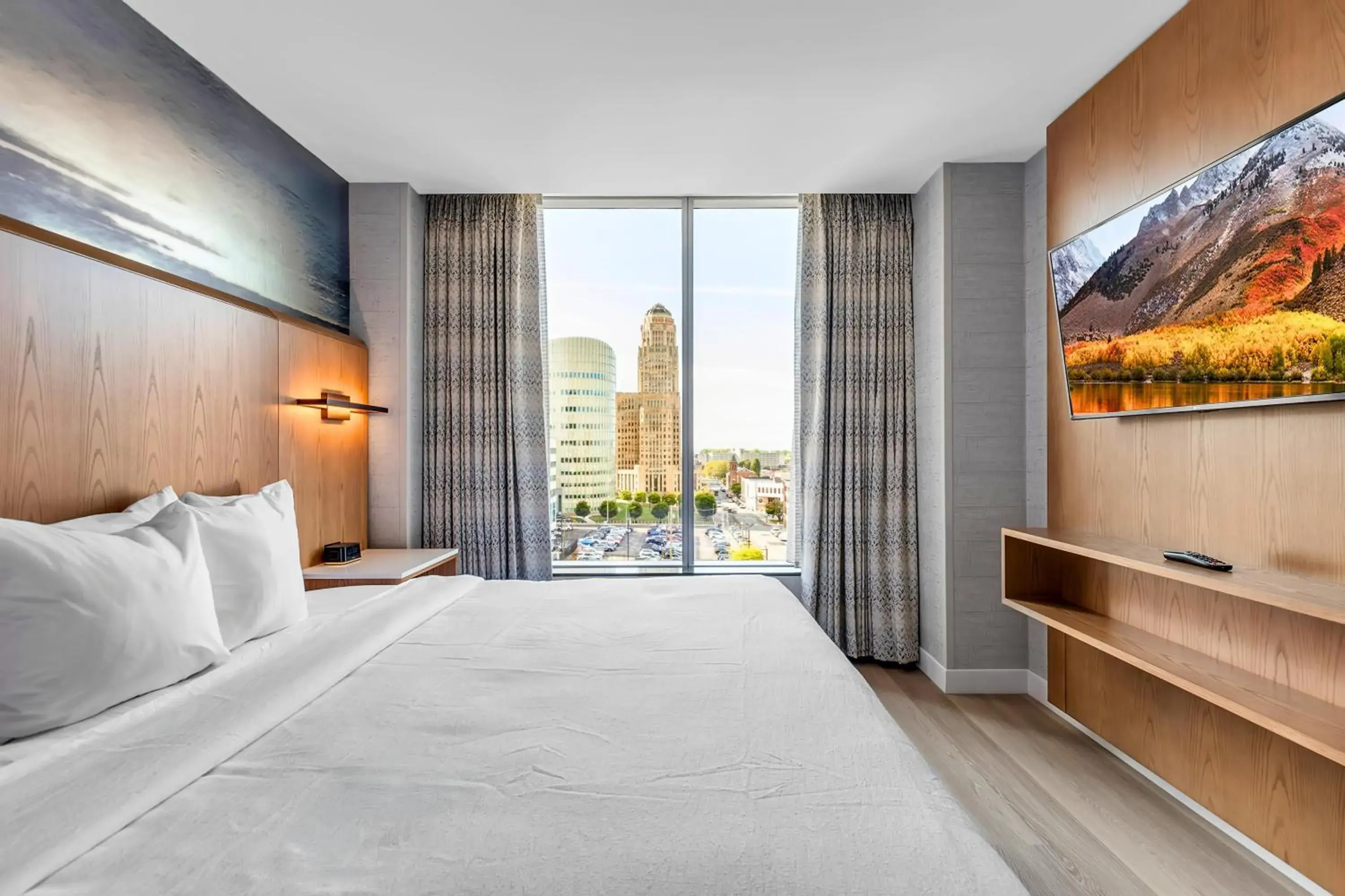 Bed in Embassy Suites Buffalo Bed in Embassy Suites Buffalo