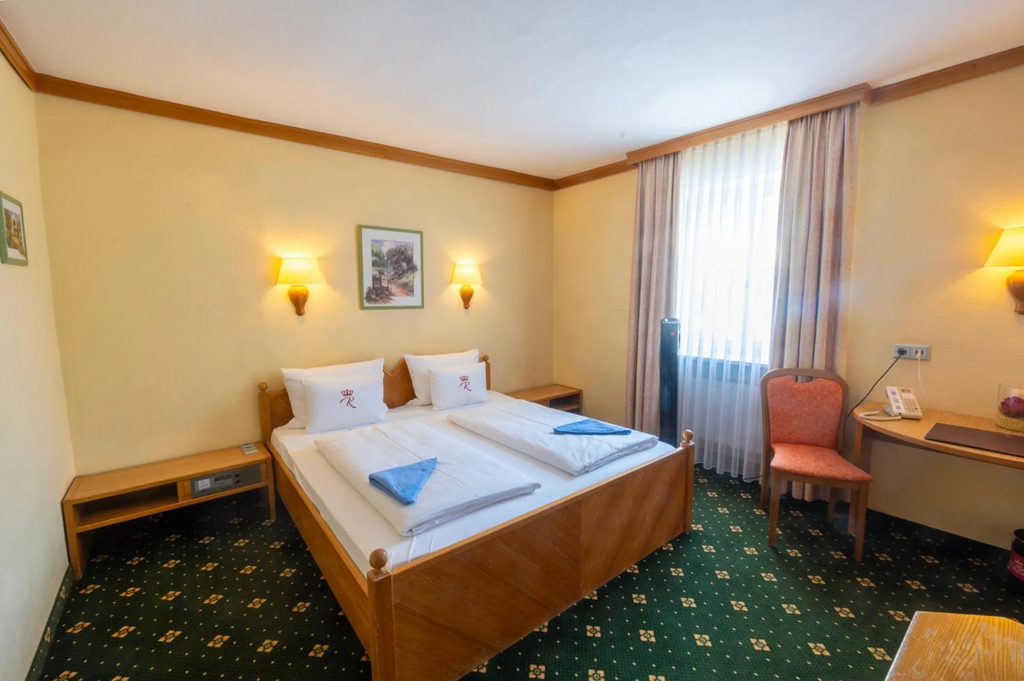 Bedroom, Bed in Chalét zum Kurfürst