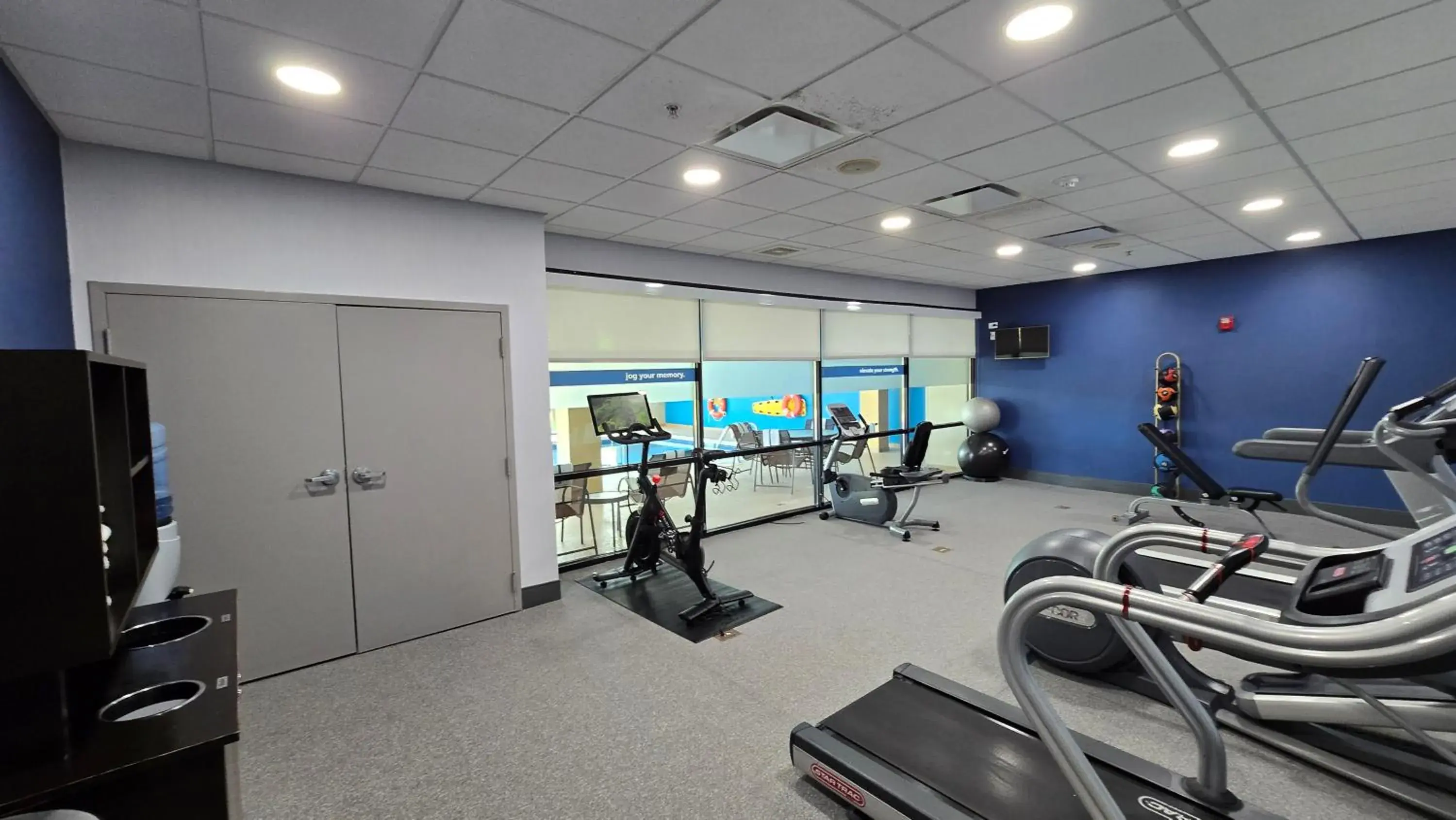 Fitness centre/facilities in Hampton Inn & Suites Chicago Deer Park Fitness centre/facilities in Hampton Inn & Suites Chicago Deer Park