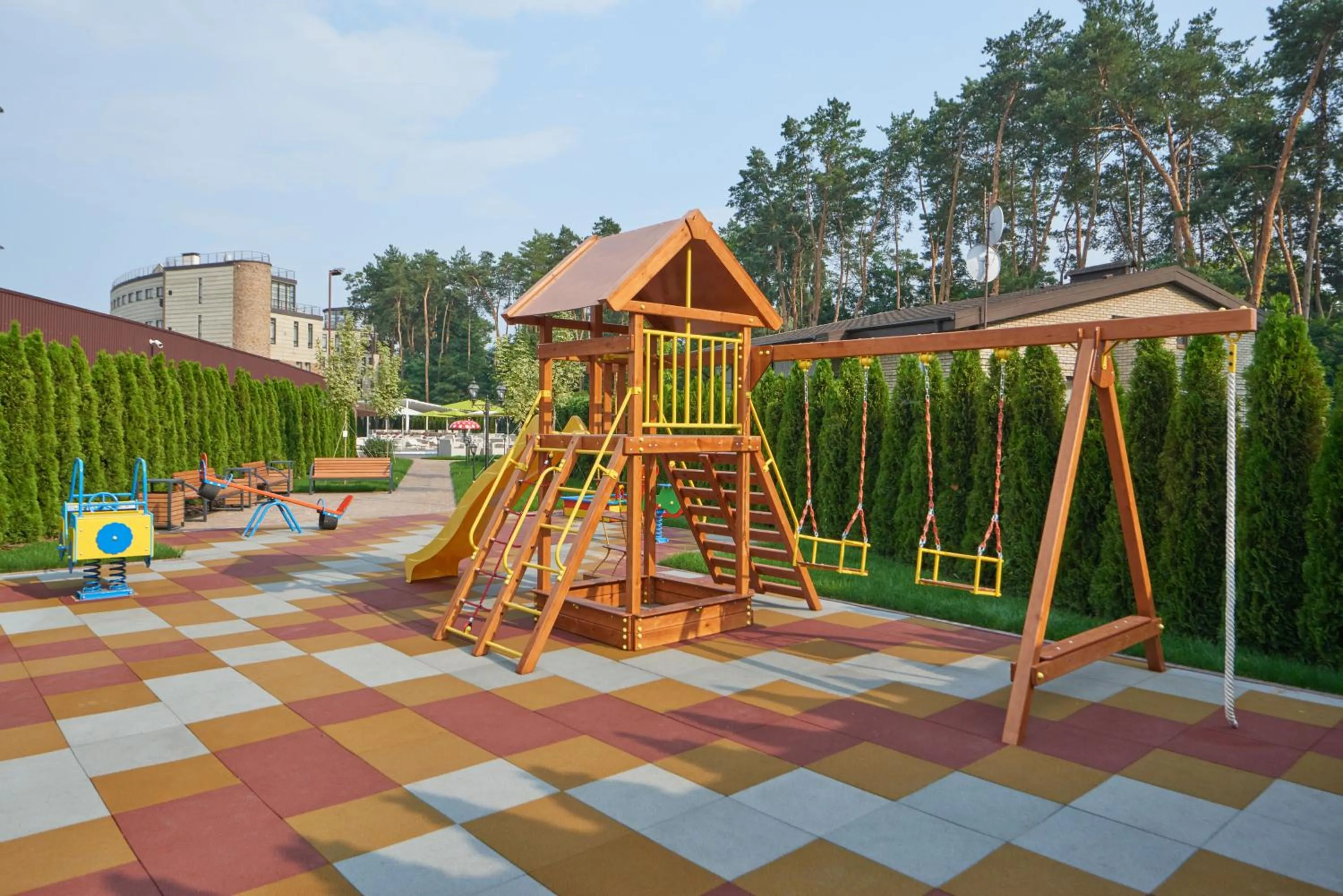 Children play ground in City Holiday Resort & SPA