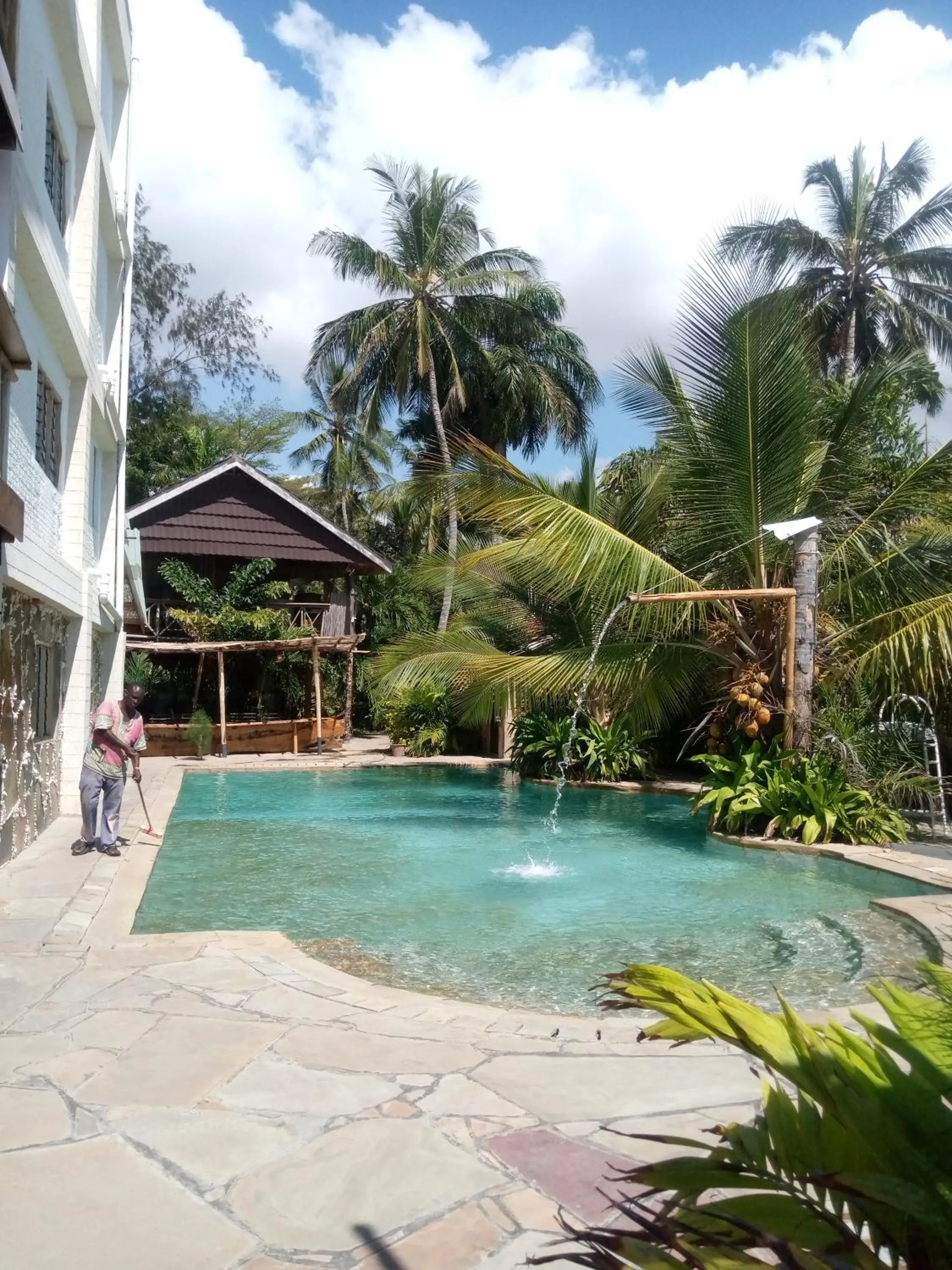 Swimming pool in Ziwa Beach Resort