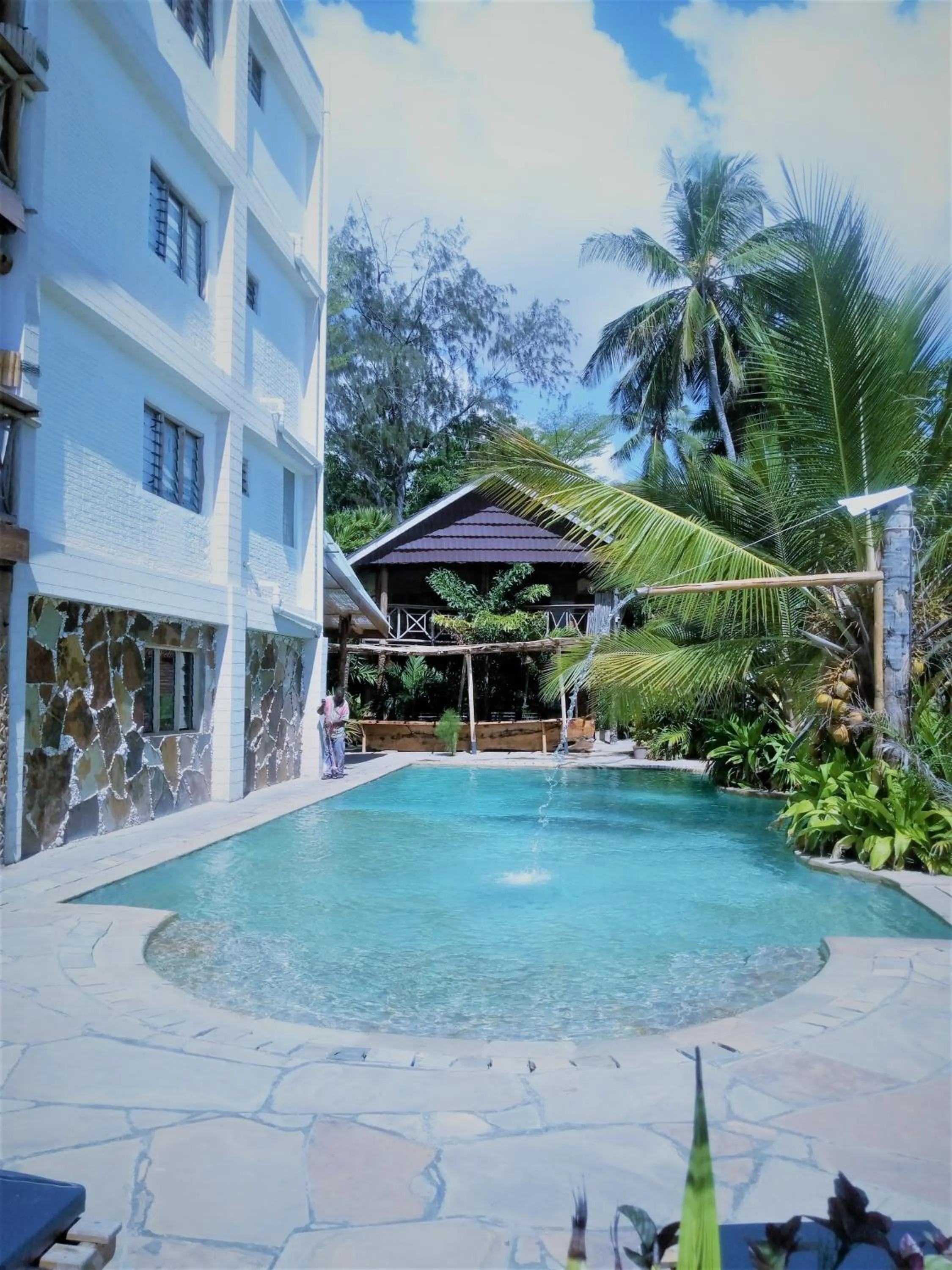 Swimming pool in Ziwa Beach Resort