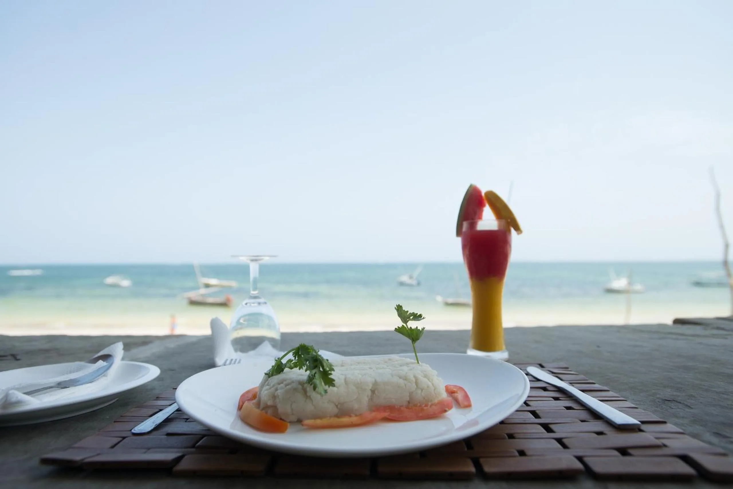 Food close-up in Ziwa Beach Resort