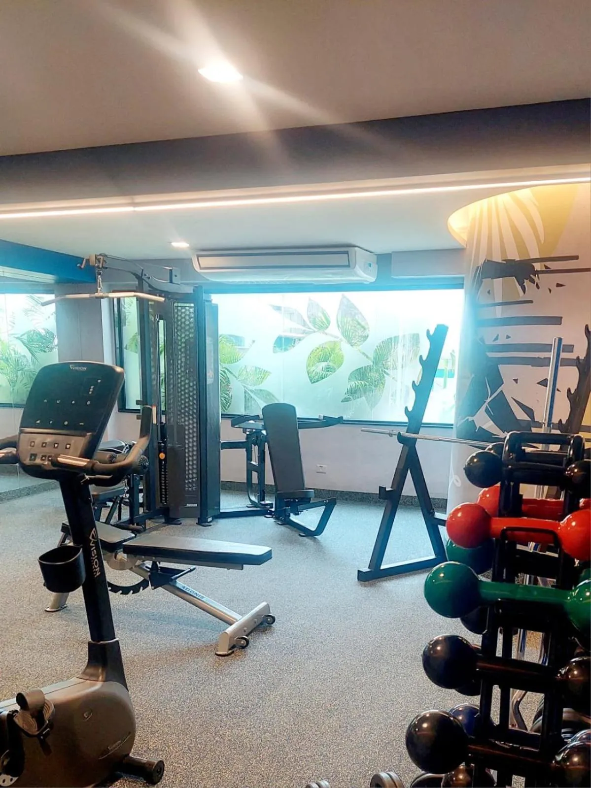 Fitness centre/facilities in Park Hotel