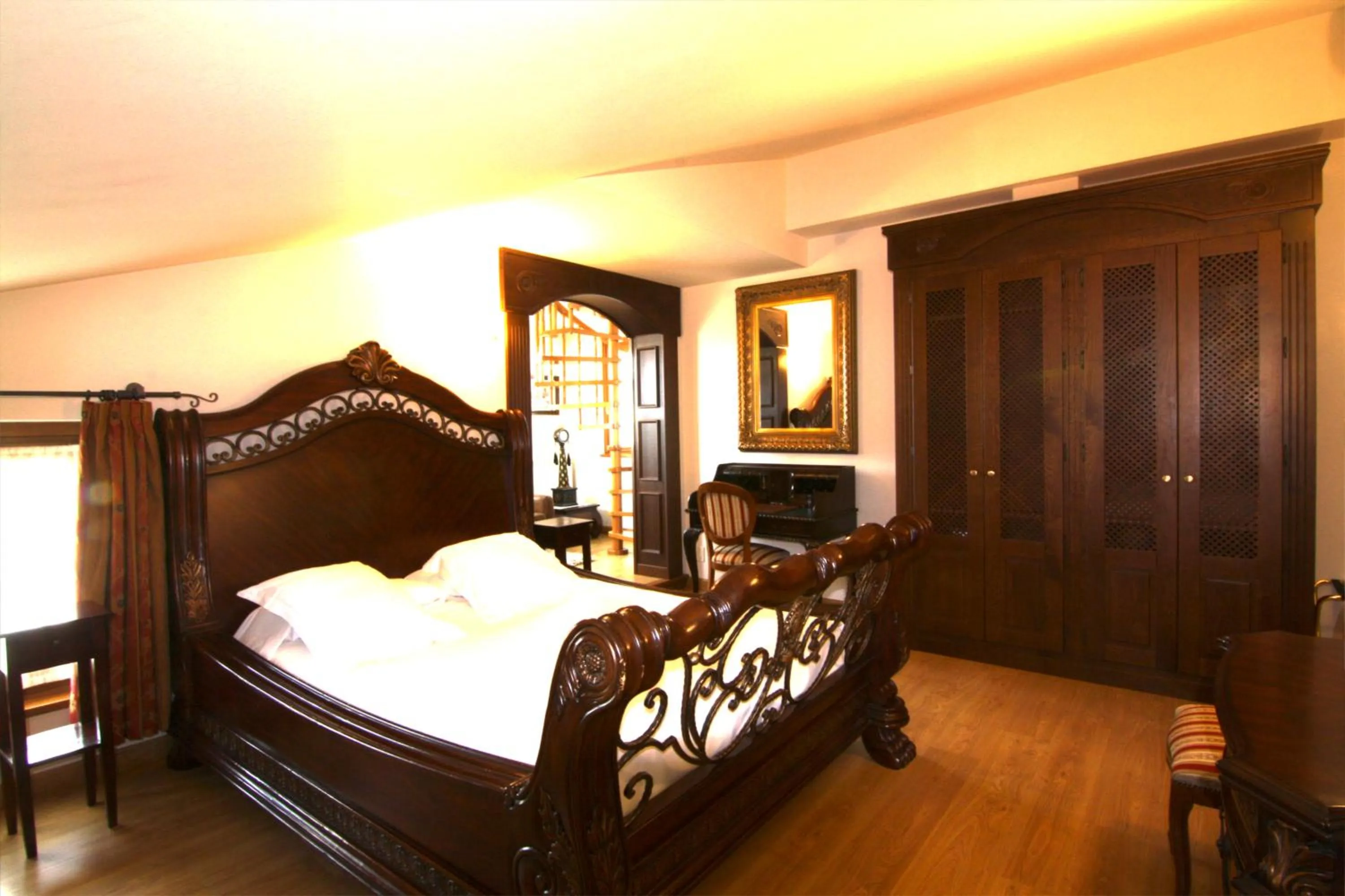 Bed in Hotel El Juglar