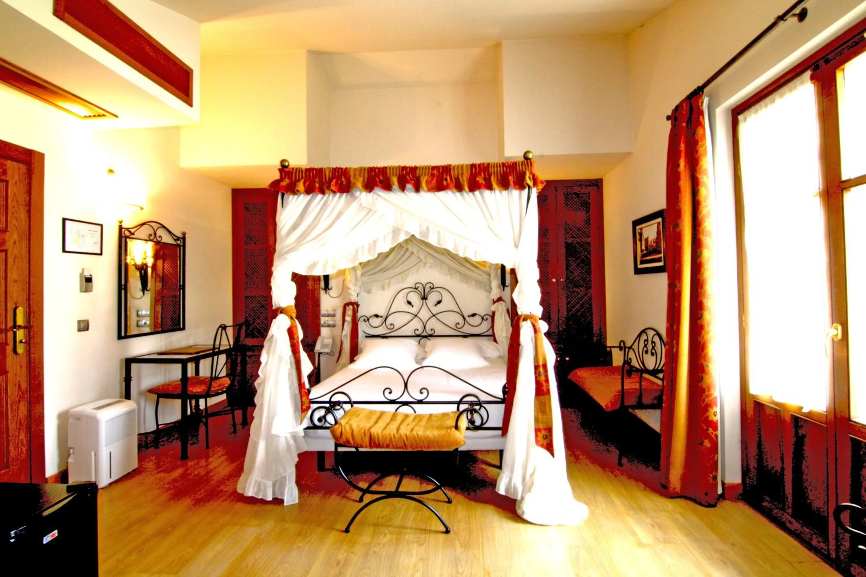 Bed in Hotel El Juglar