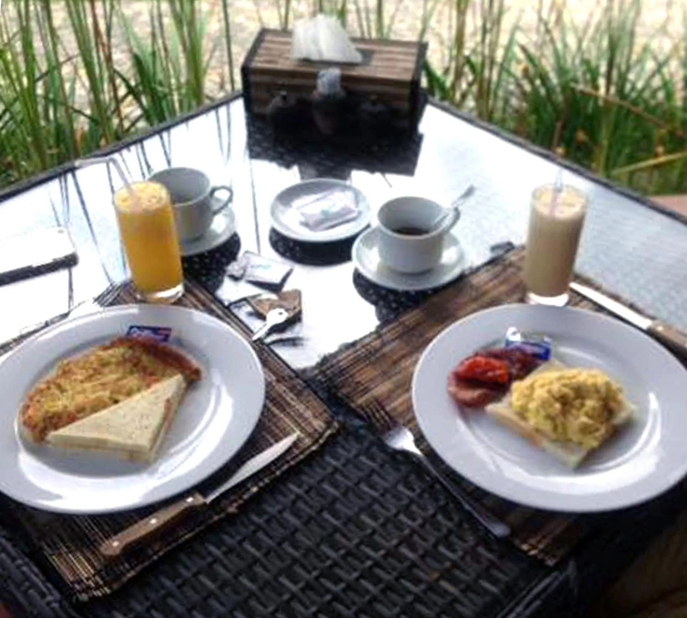 Continental breakfast in Damara Lembongan