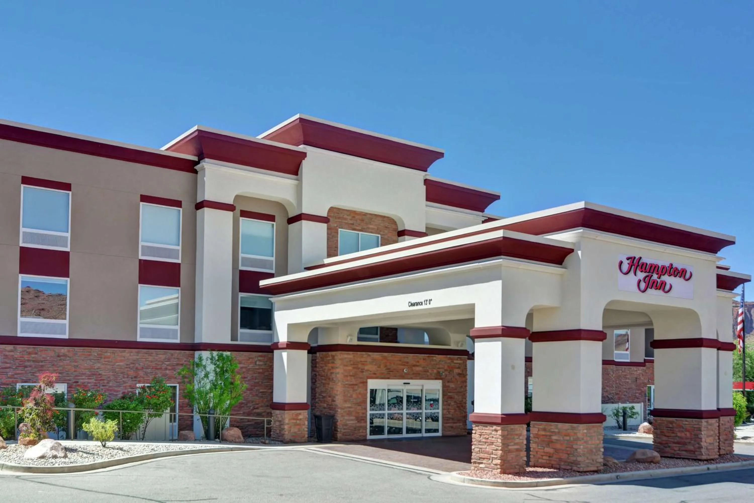 Property building in Hampton Inn Moab Arches National Park