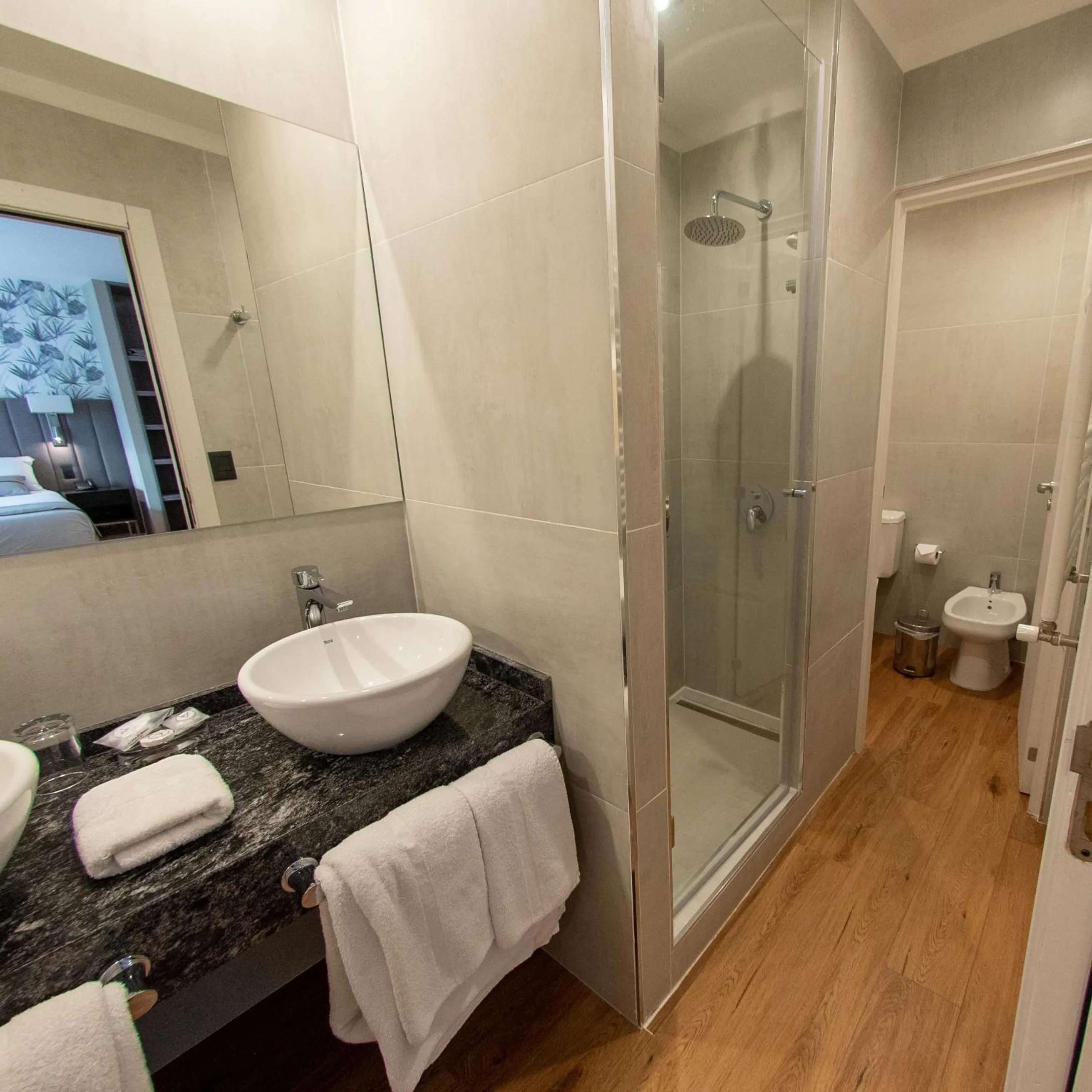 Bathroom in Hotel Albatros