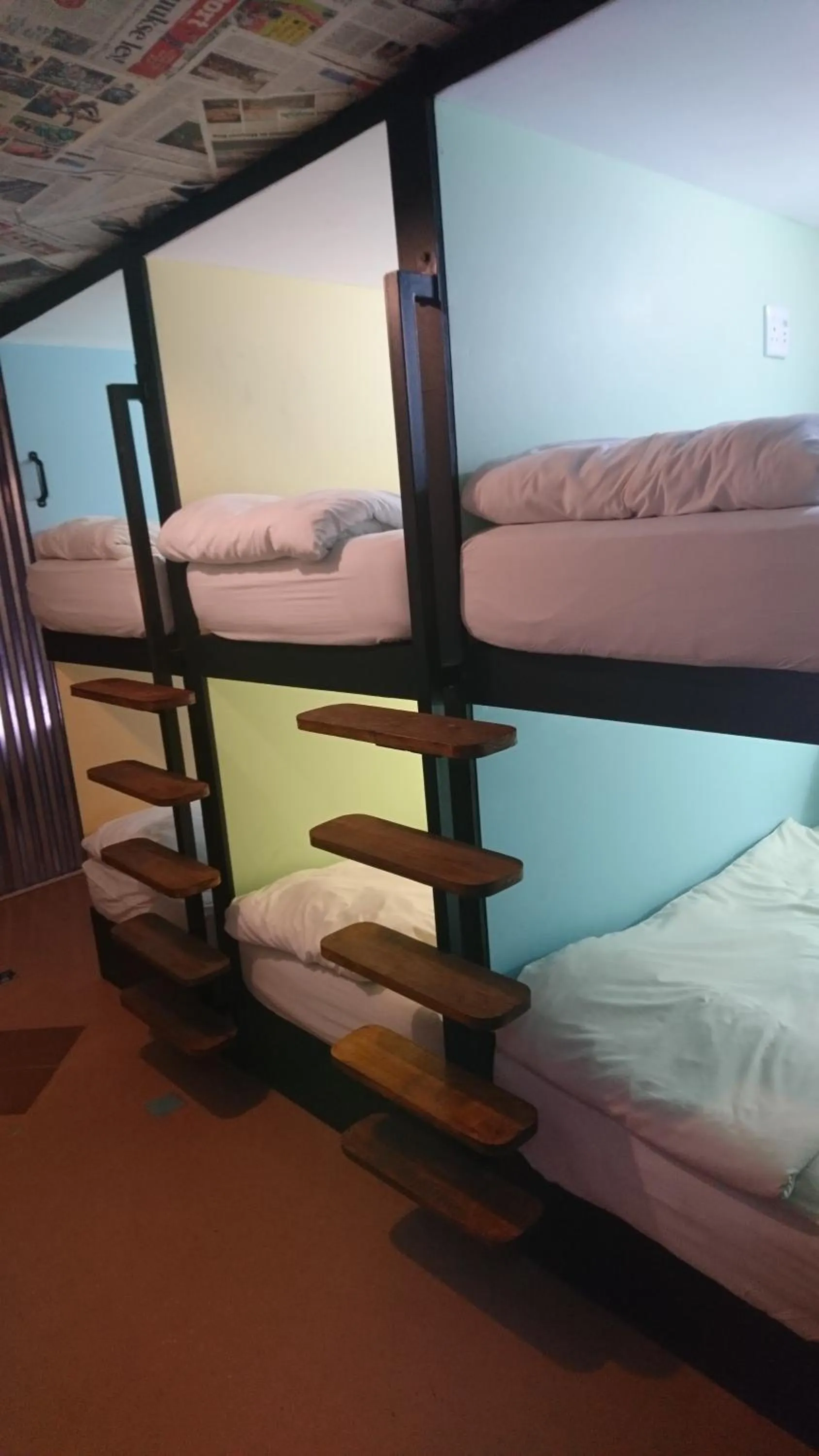 Bed in The Backpack Shack