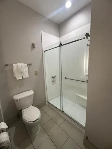 Toilet in Holiday Inn Express Hotel & Suites Weston by IHG