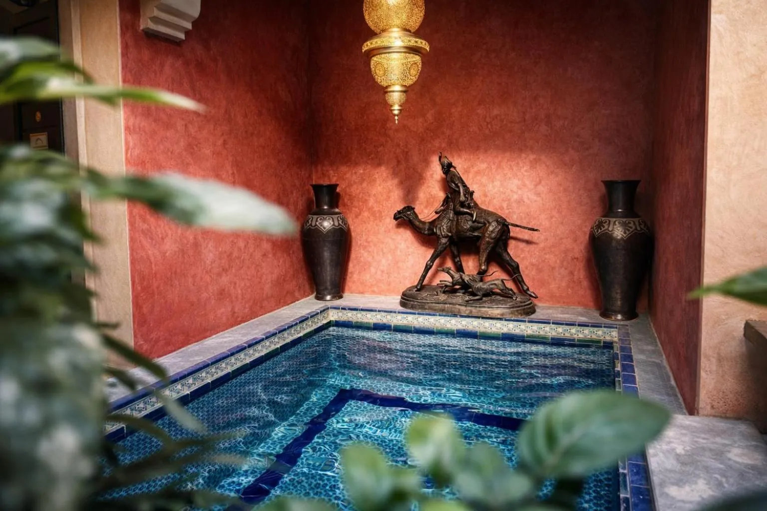Swimming pool in Riad Lapis-lazuli