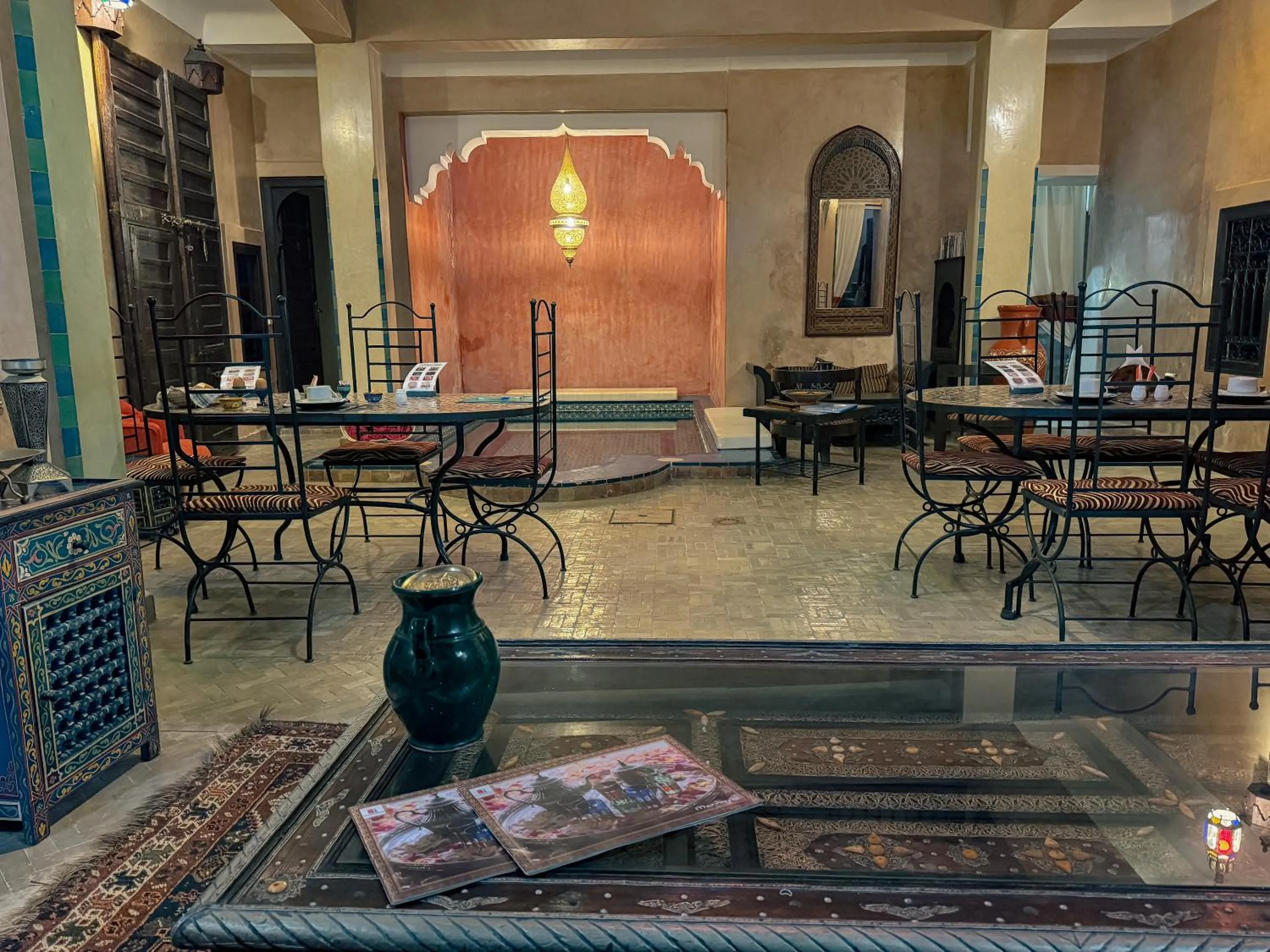 Living room in Riad Lapis-lazuli