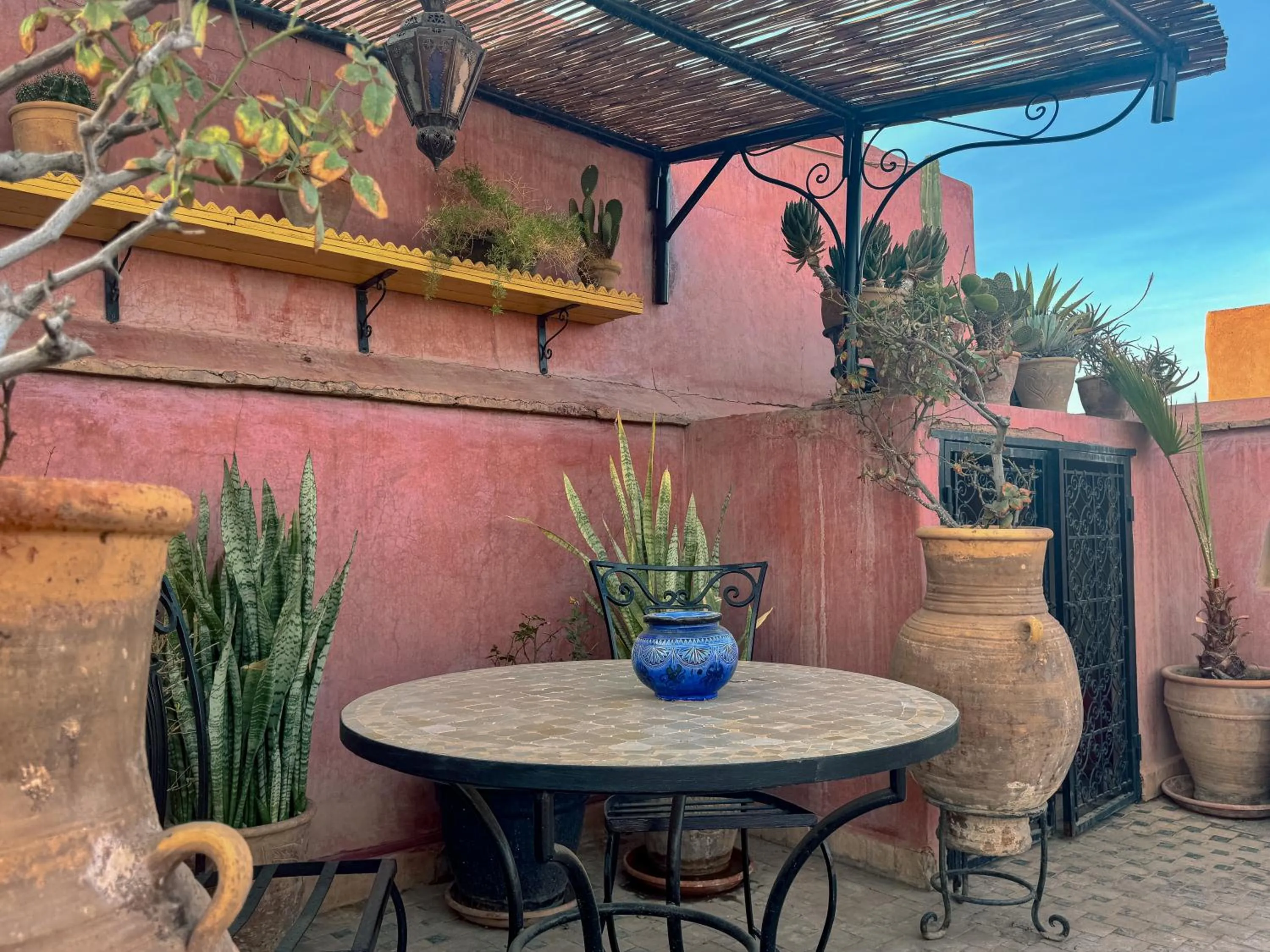 Balcony/Terrace in Riad Lapis-lazuli