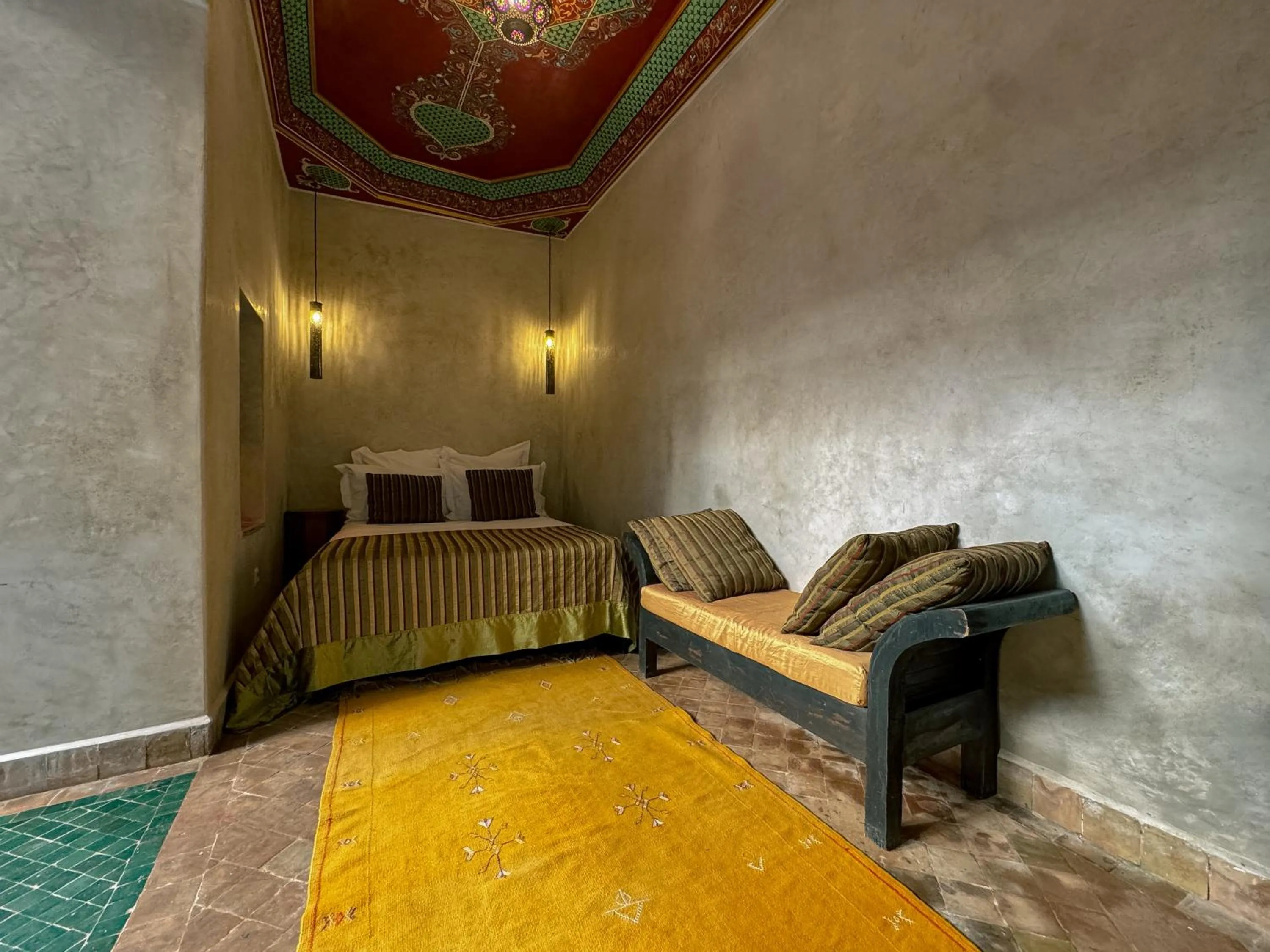 Bedroom, Bed in Riad Lapis-lazuli