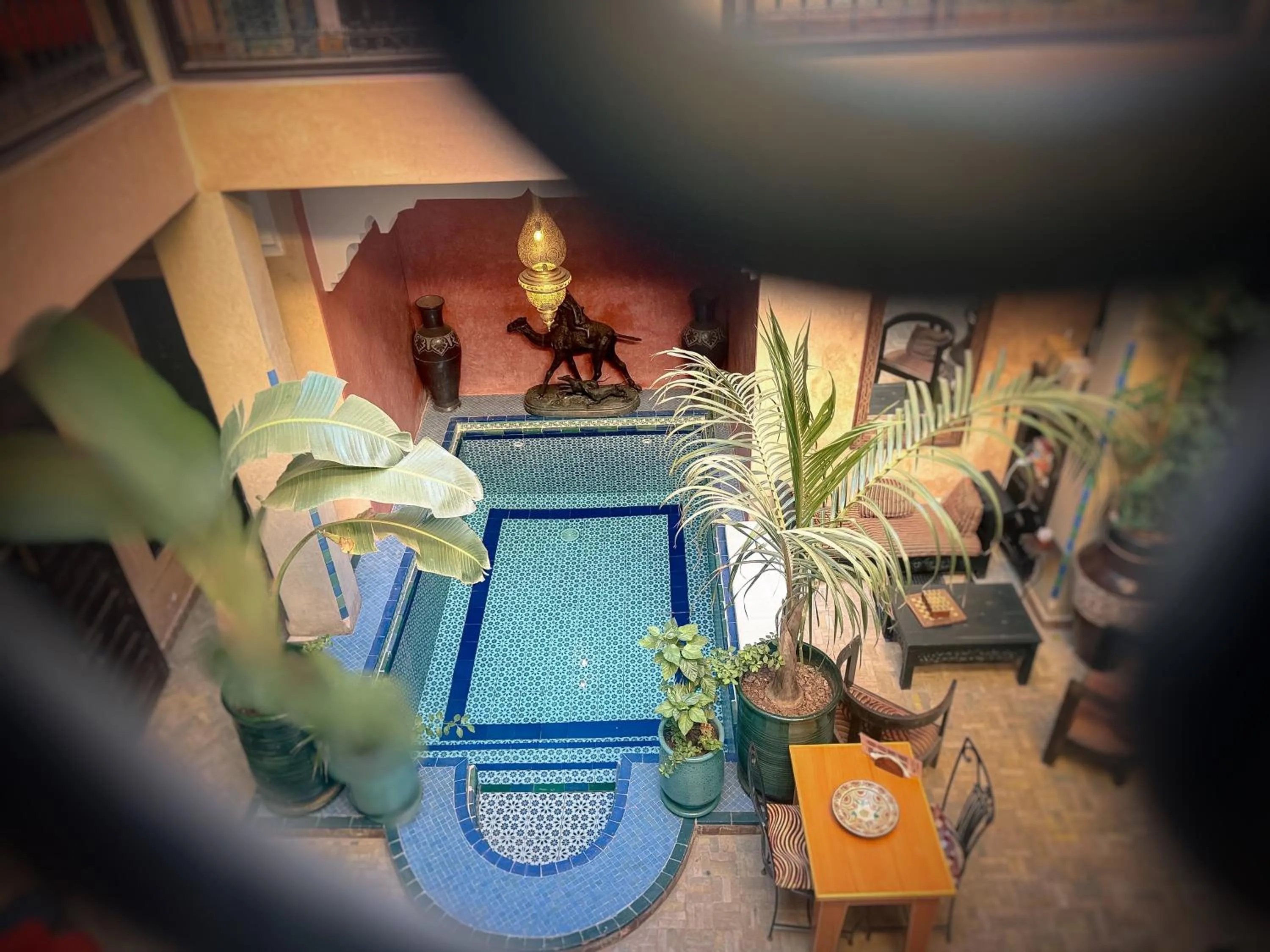 Living room in Riad Lapis-lazuli