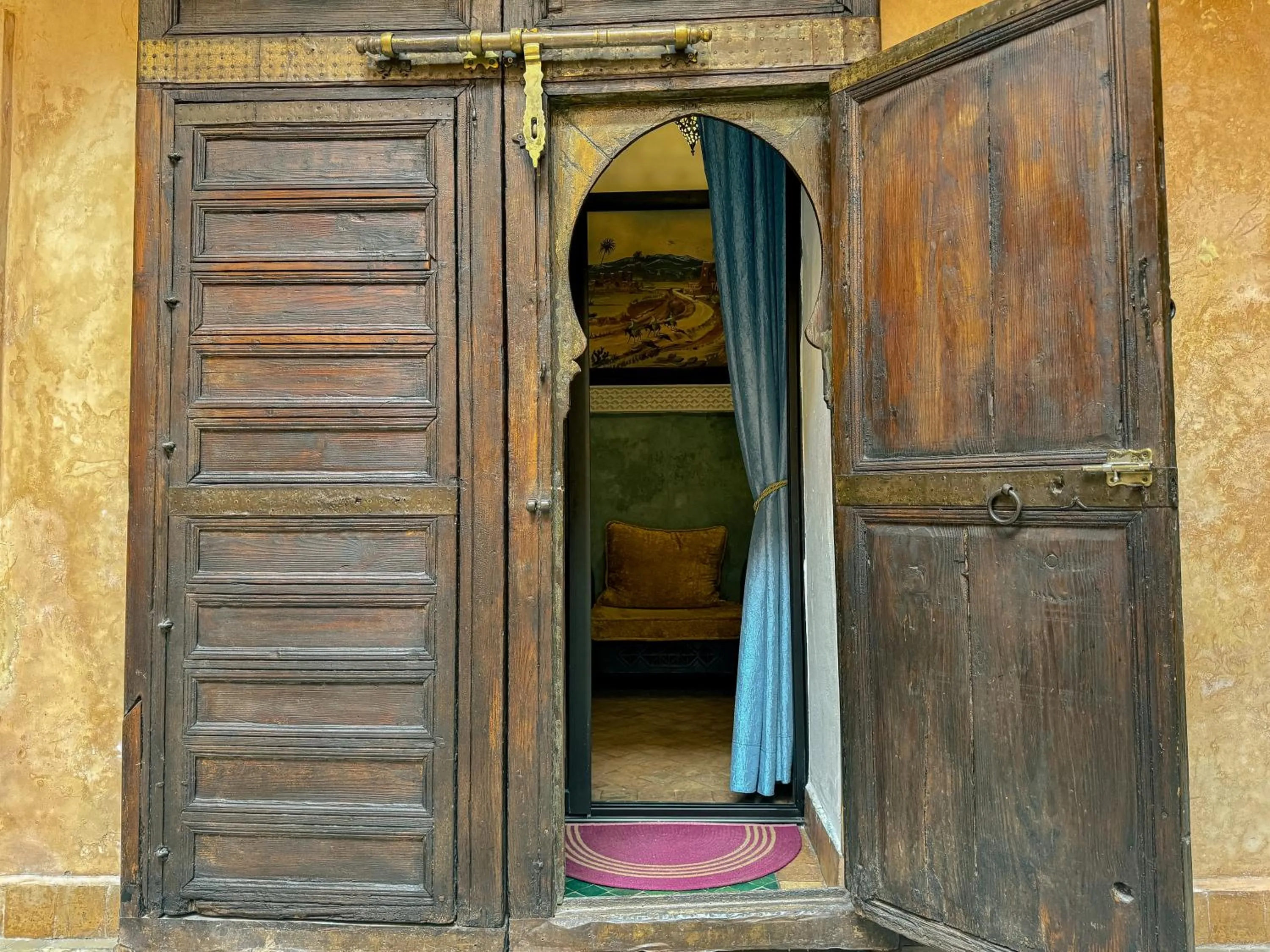 Bedroom in Riad Lapis-lazuli