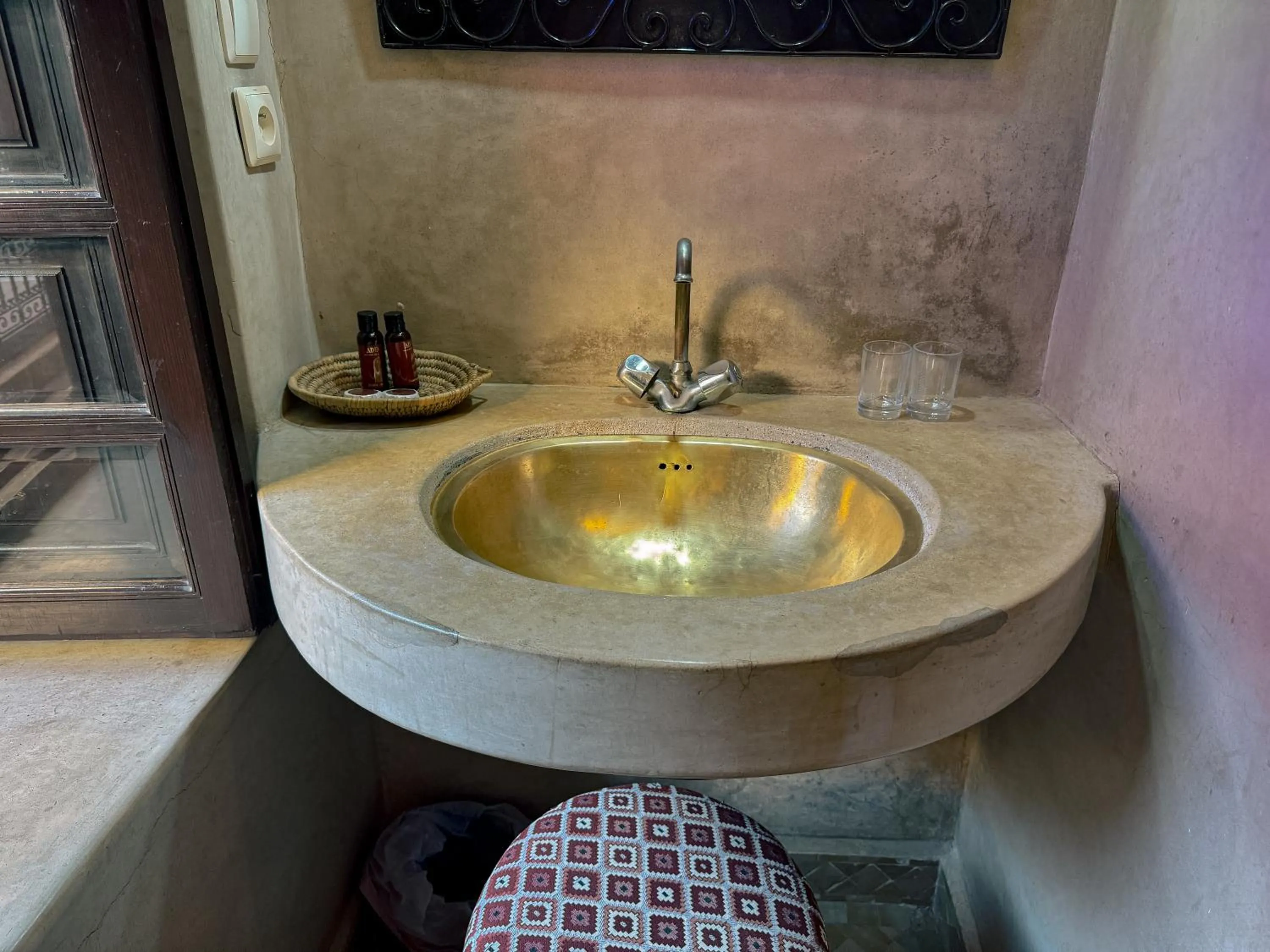 Bathroom in Riad Lapis-lazuli