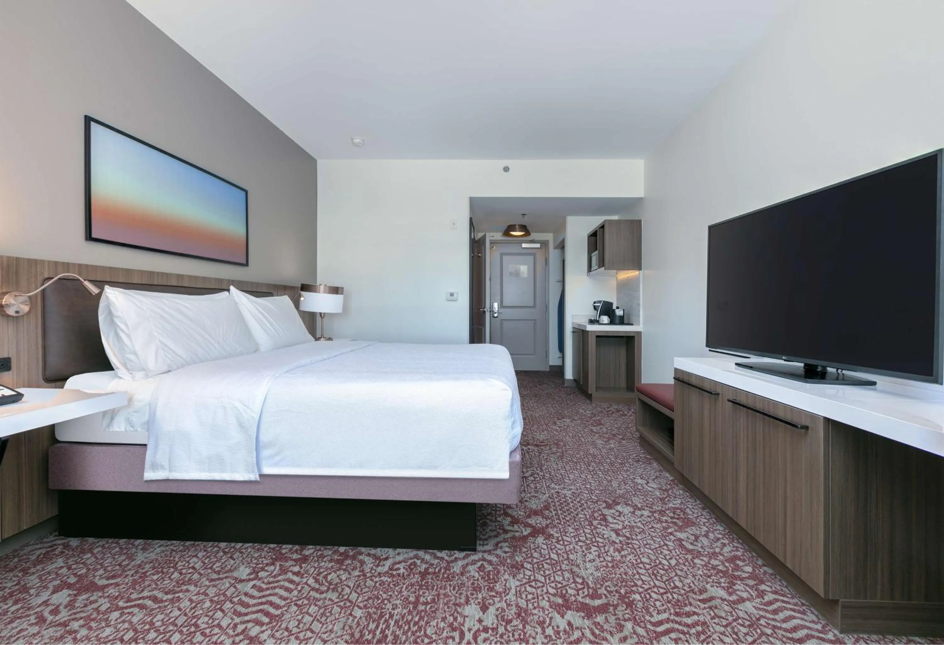 Bed in Hilton Garden Inn Dallas Arlington