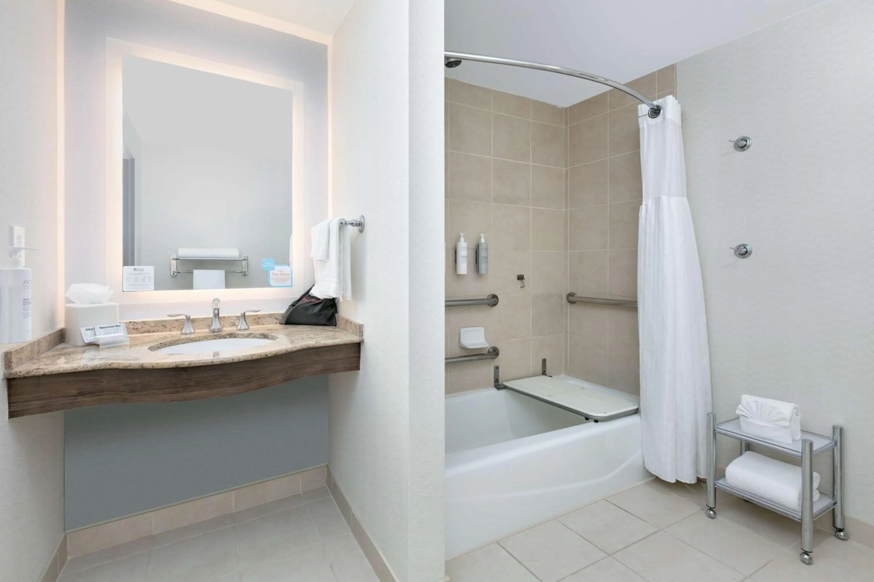 Bathroom in Hilton Garden Inn Dallas Arlington