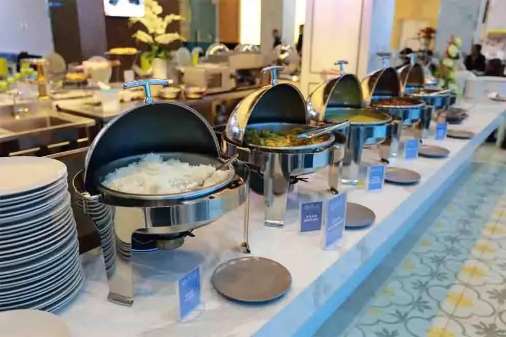 Buffet breakfast in Odua Weston Jambi Buffet breakfast in Odua Weston Jambi