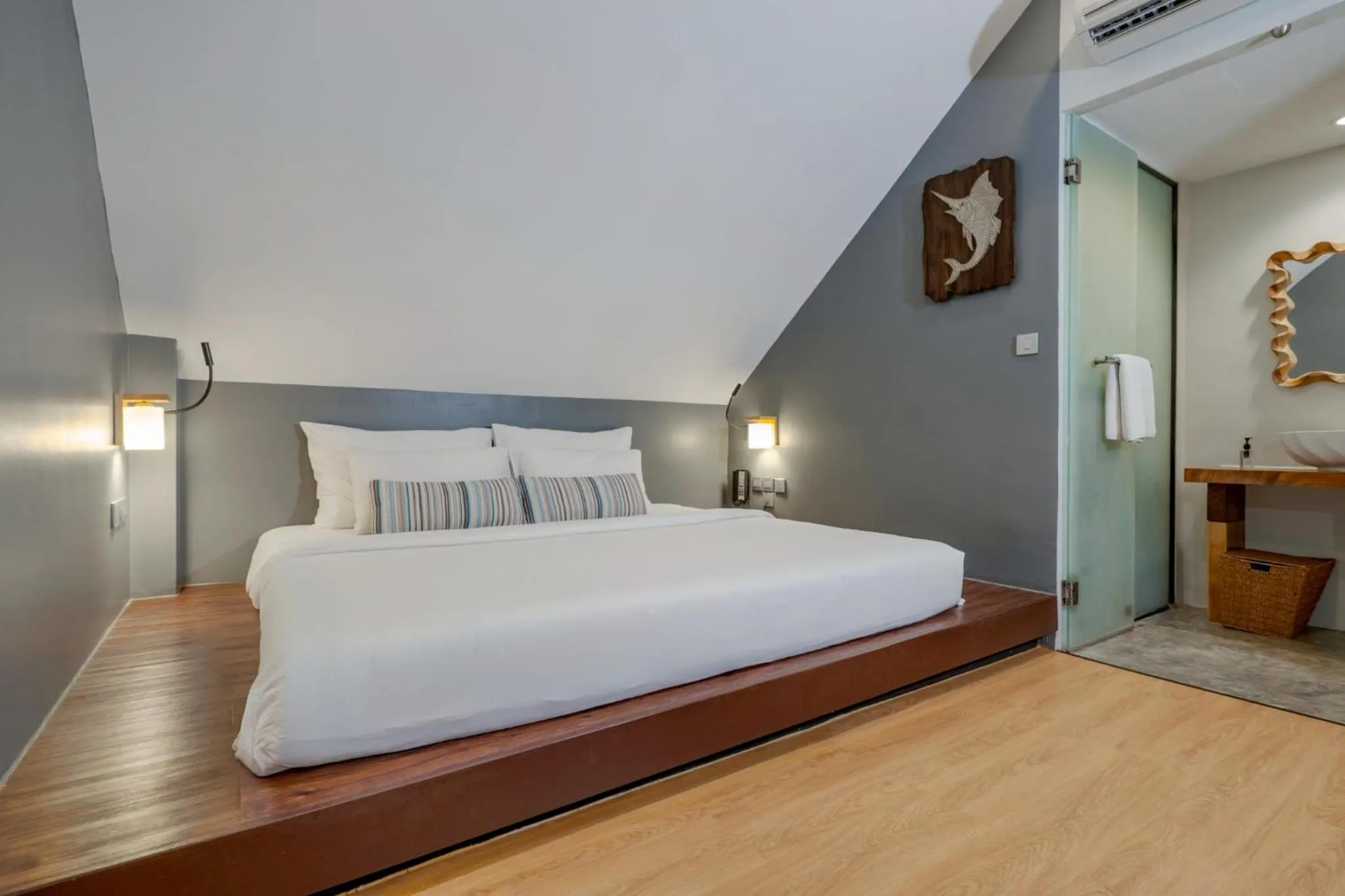 Bed in Deevana Krabi Resort