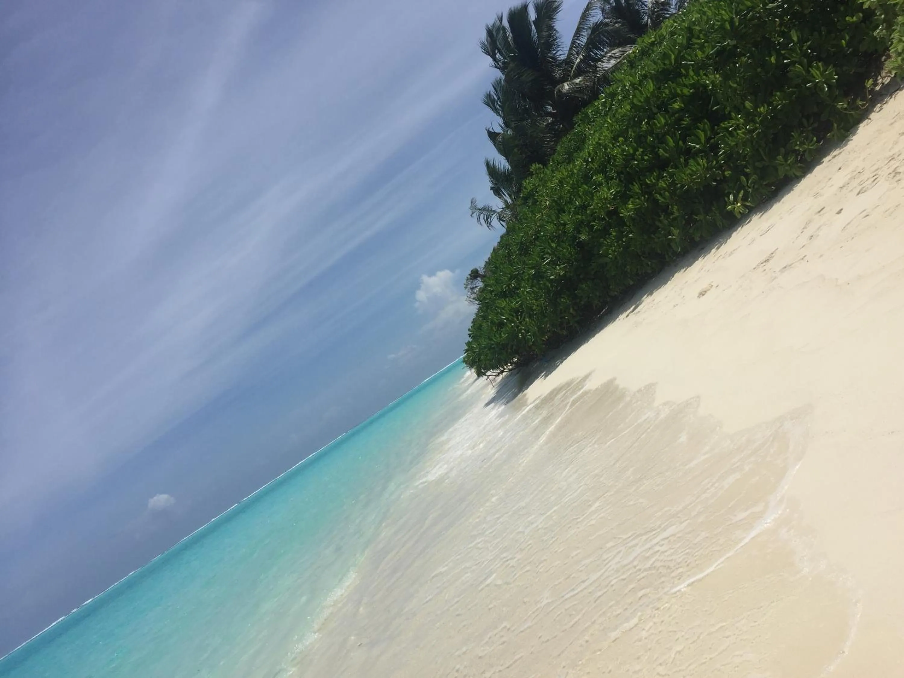 Beach in Dive Villa Thoddoo