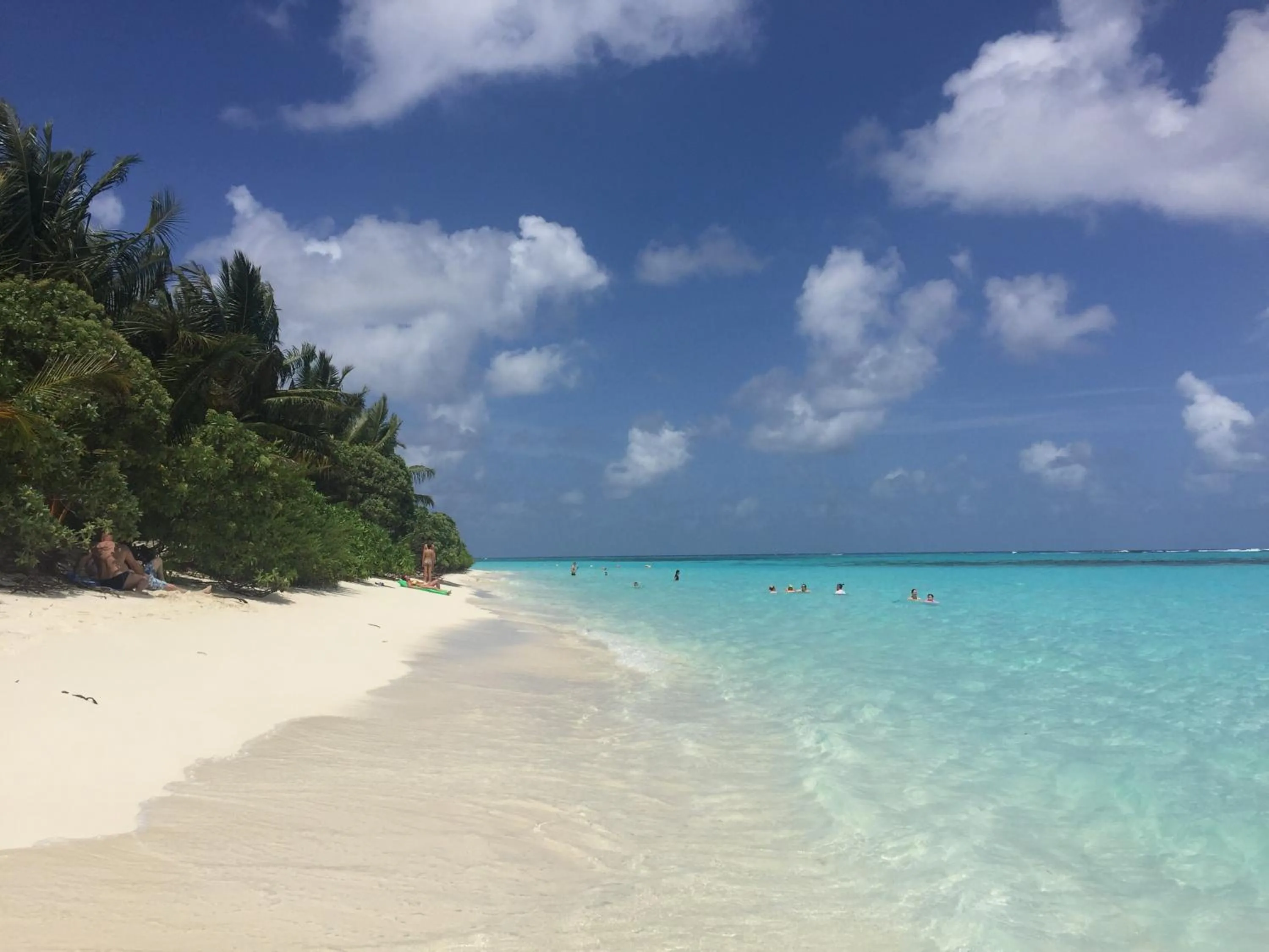 Beach in Dive Villa Thoddoo