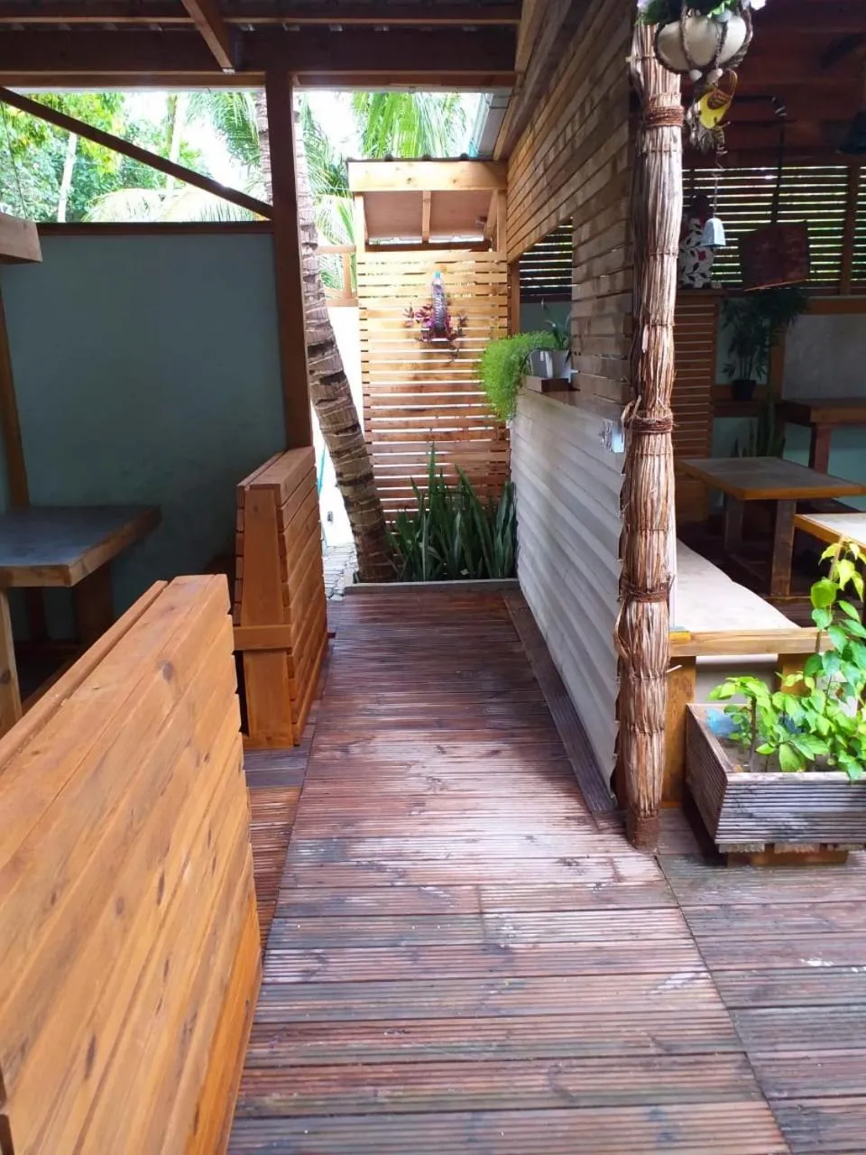 Garden in Dive Villa Thoddoo