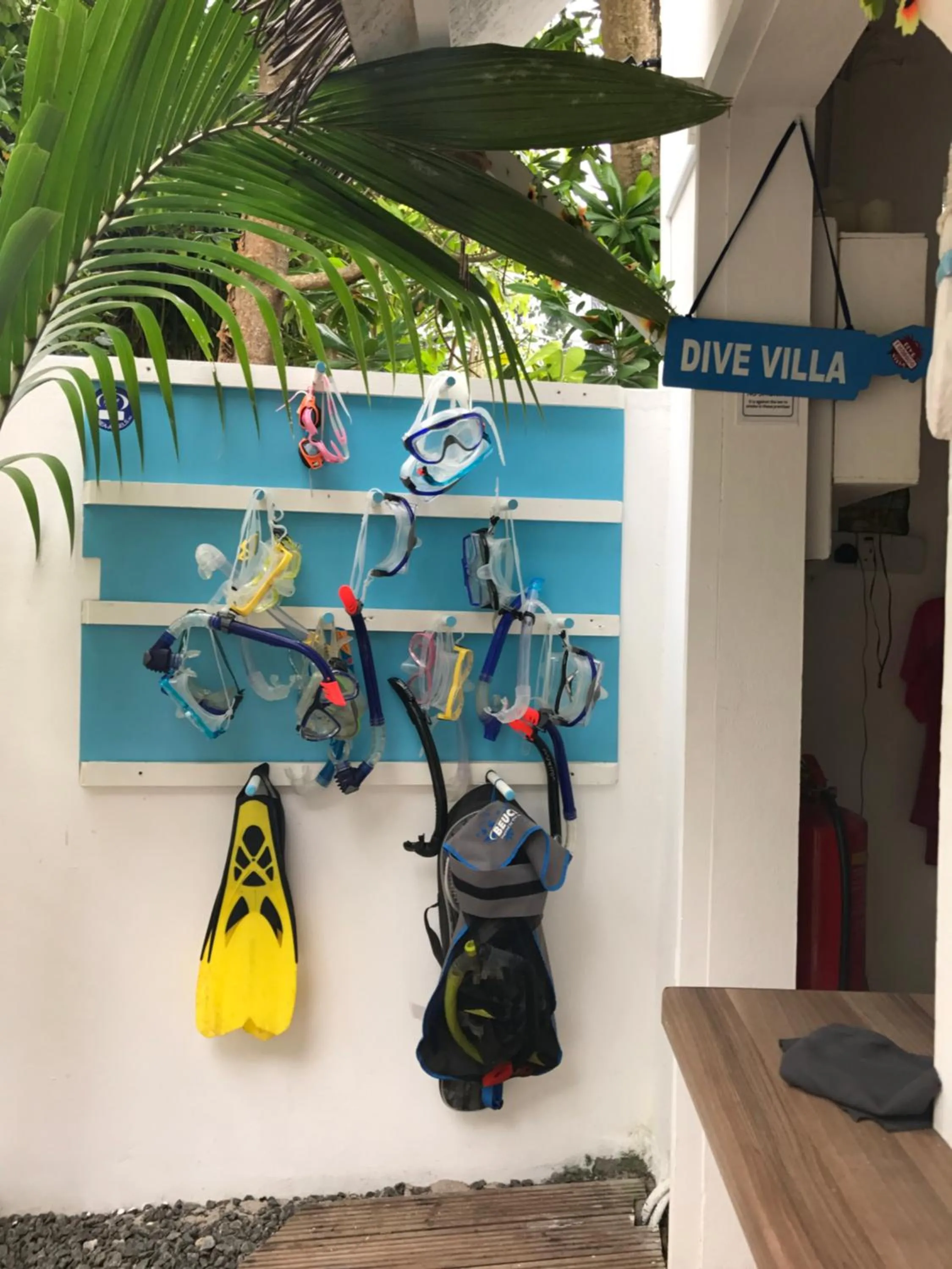 Lobby or reception in Dive Villa Thoddoo