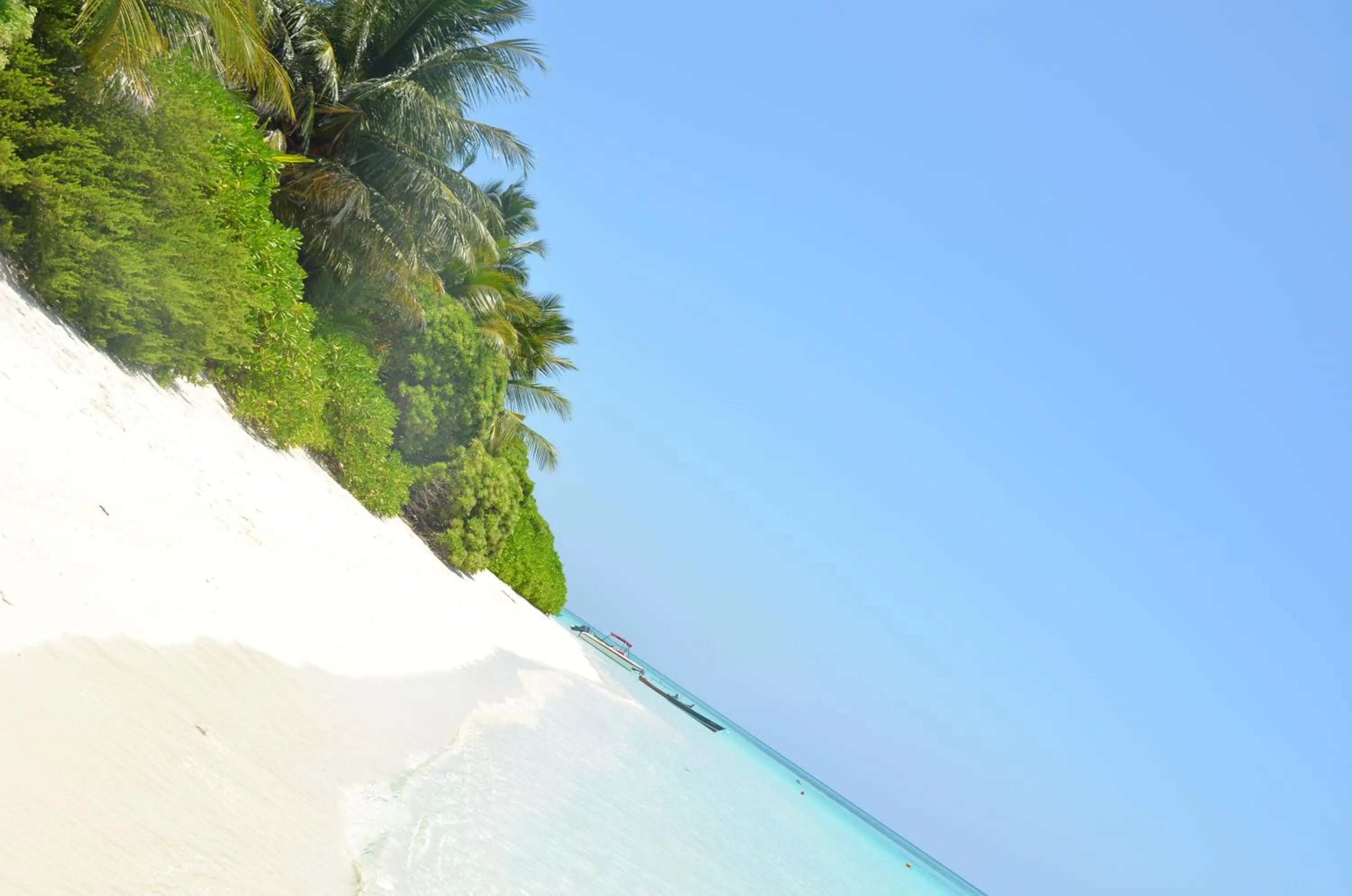 Beach in Dive Villa Thoddoo