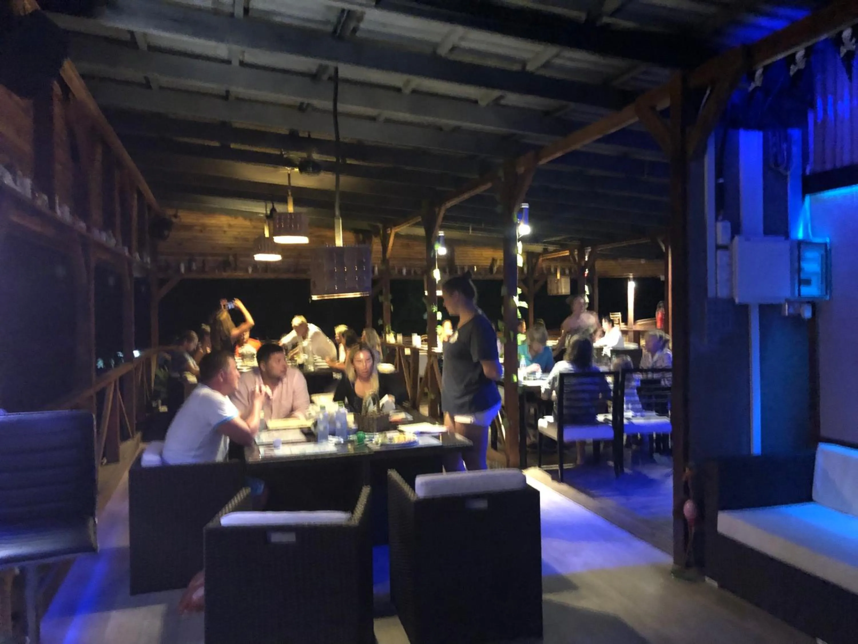 Dinner in Dive Villa Thoddoo