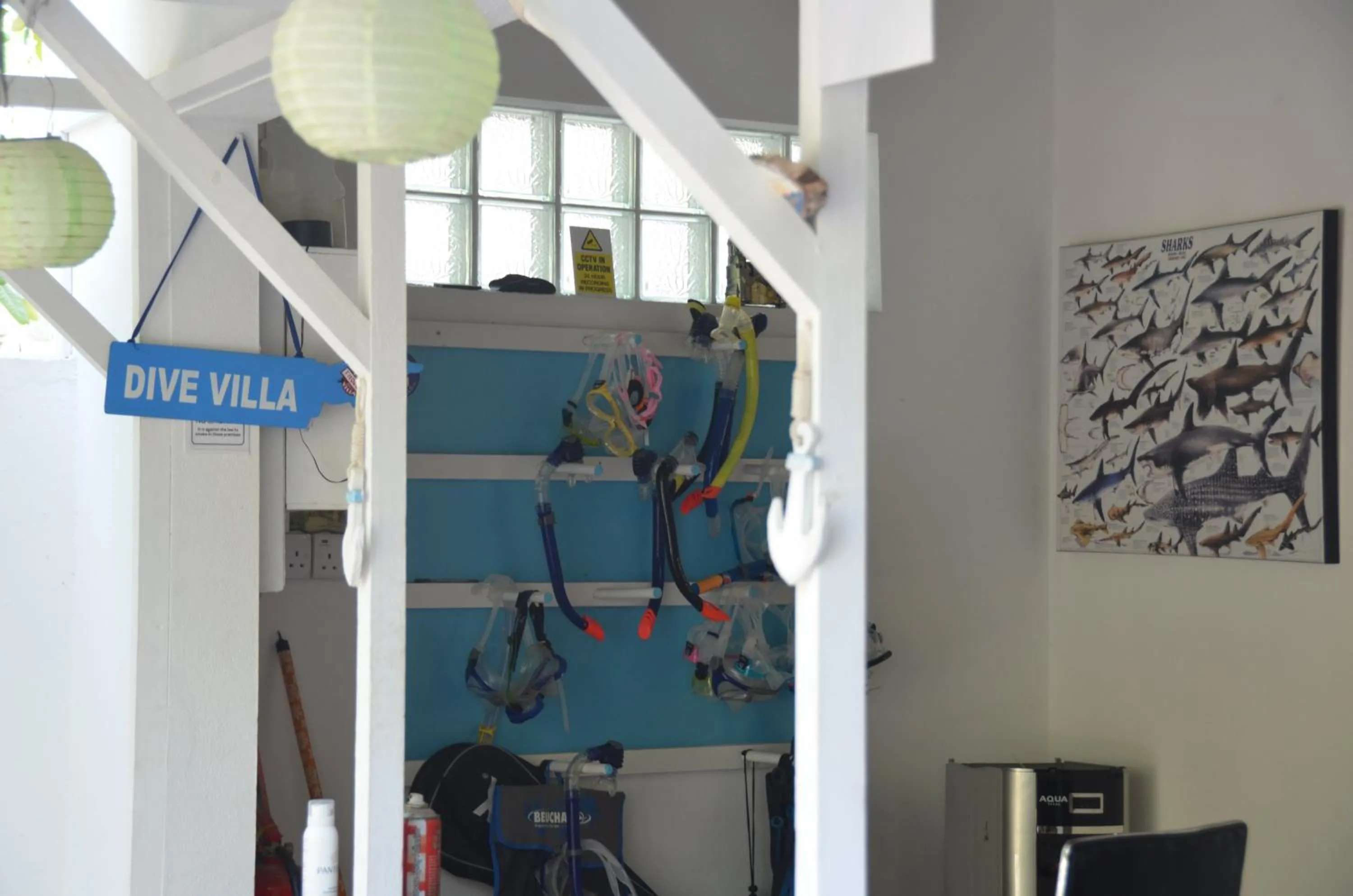 Lobby or reception in Dive Villa Thoddoo