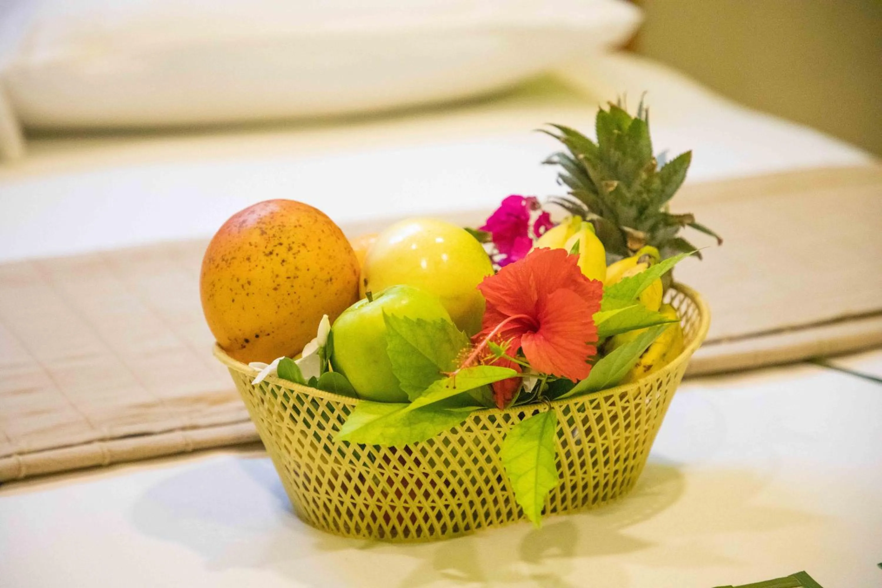 Food, Bed in Dive Villa Thoddoo