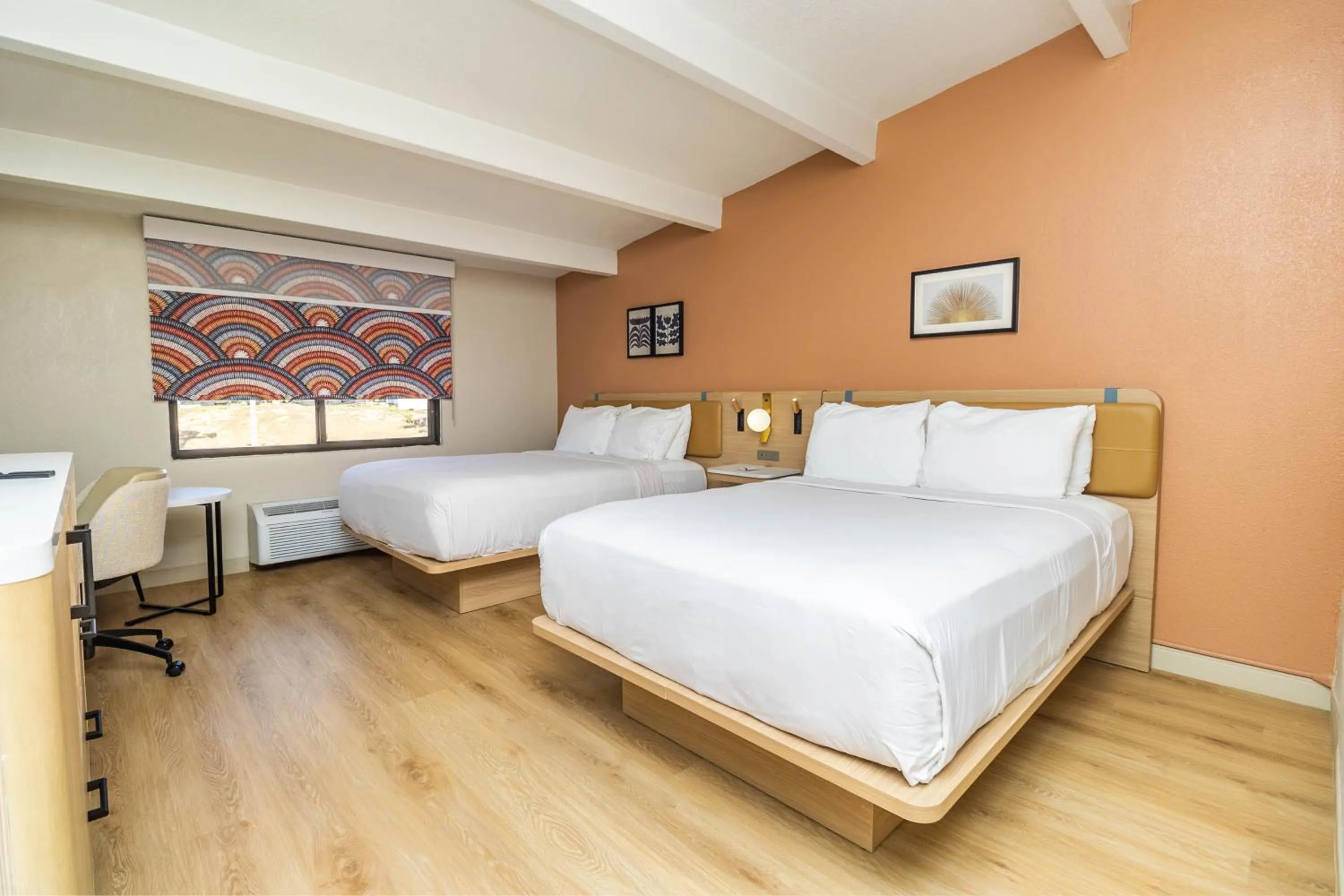 Bedroom, Bed in Ramada by Wyndham Davenport Orlando South